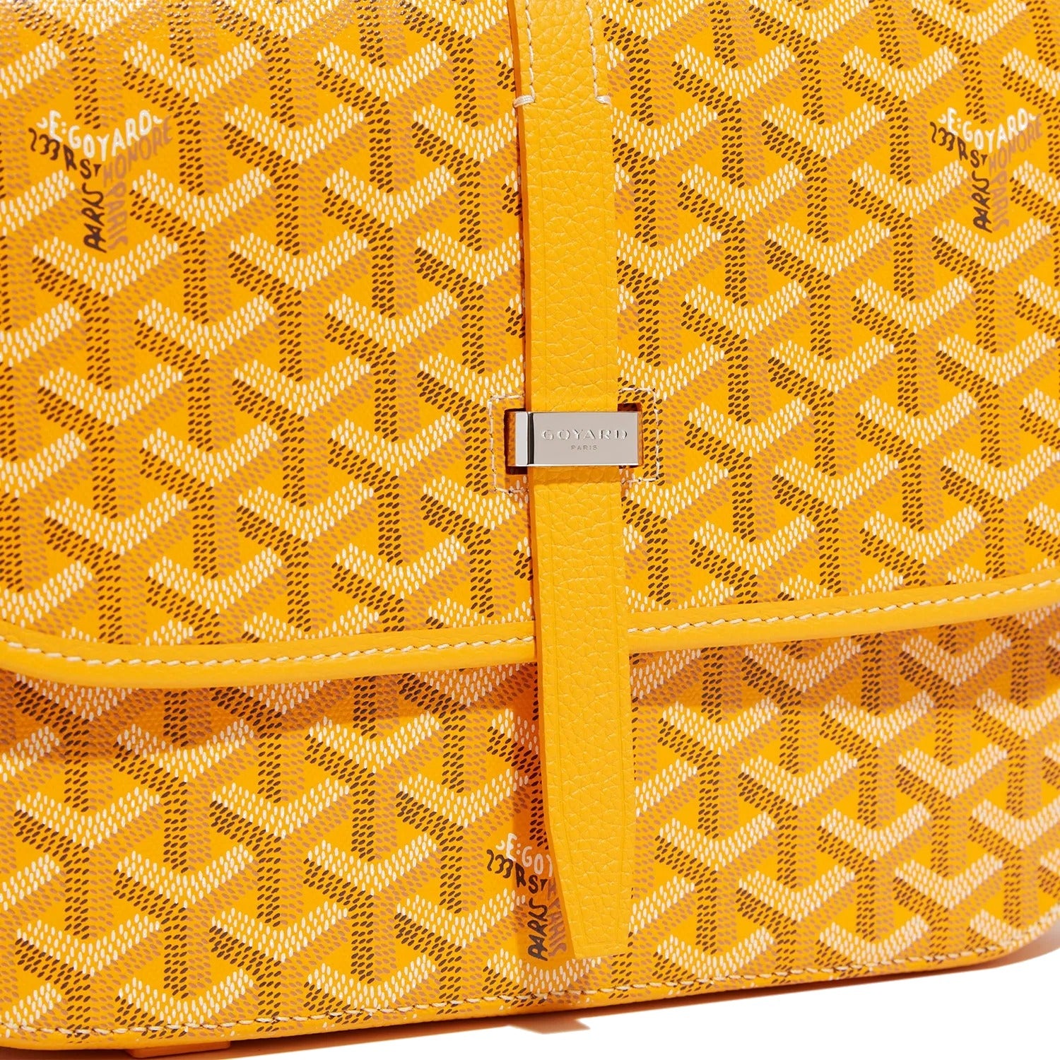 Canvas Crossbody Messenger - Medium - Yellow - 25