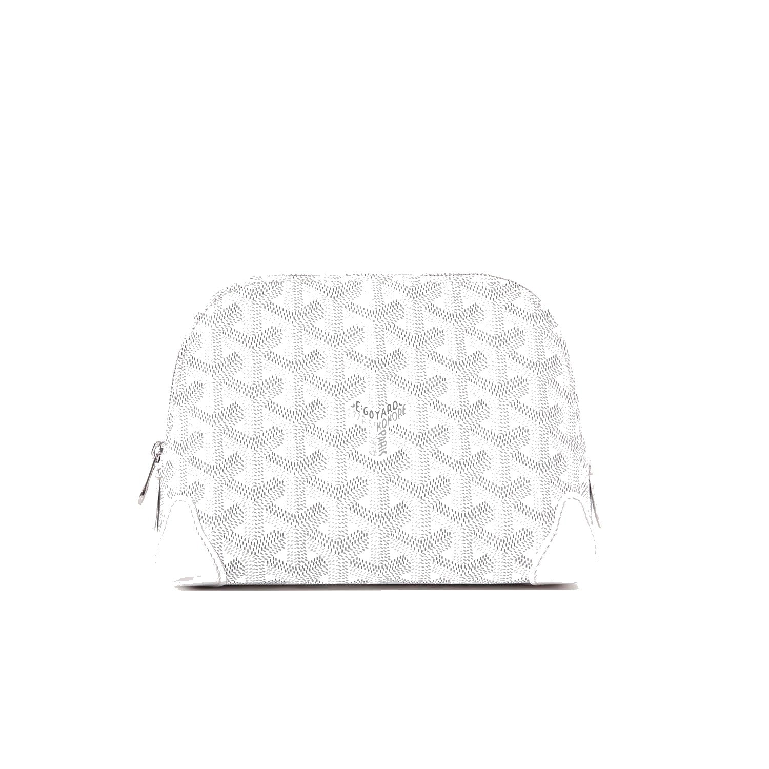 Canvas Cosmetic Pouch - White - 38