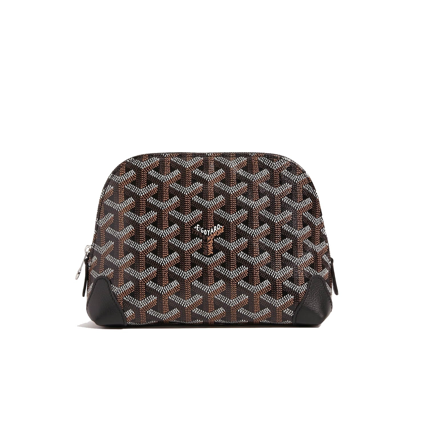 Canvas Cosmetic Pouch - Black - 2
