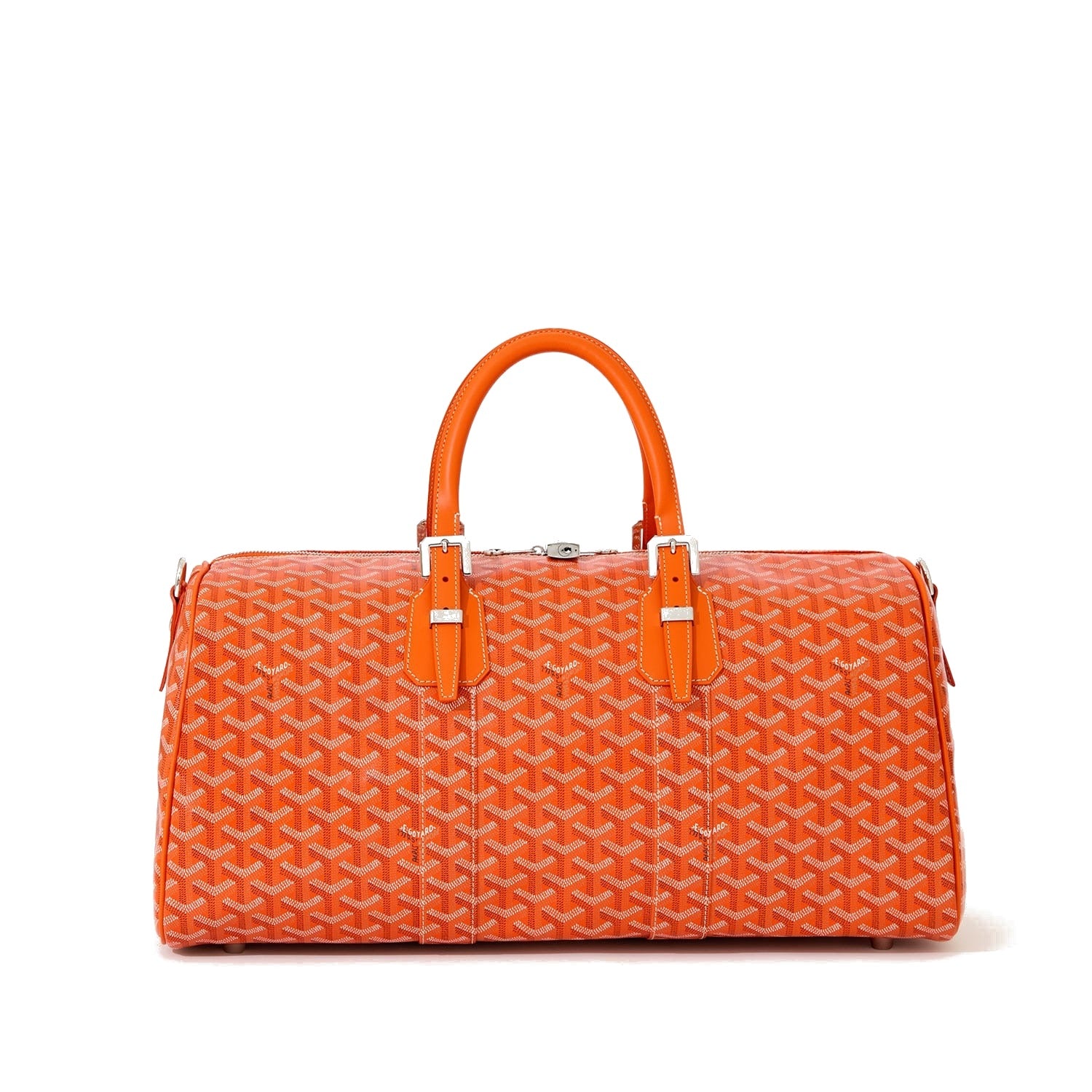 Canvas Travel Duffel - 45cm - Orange - 14