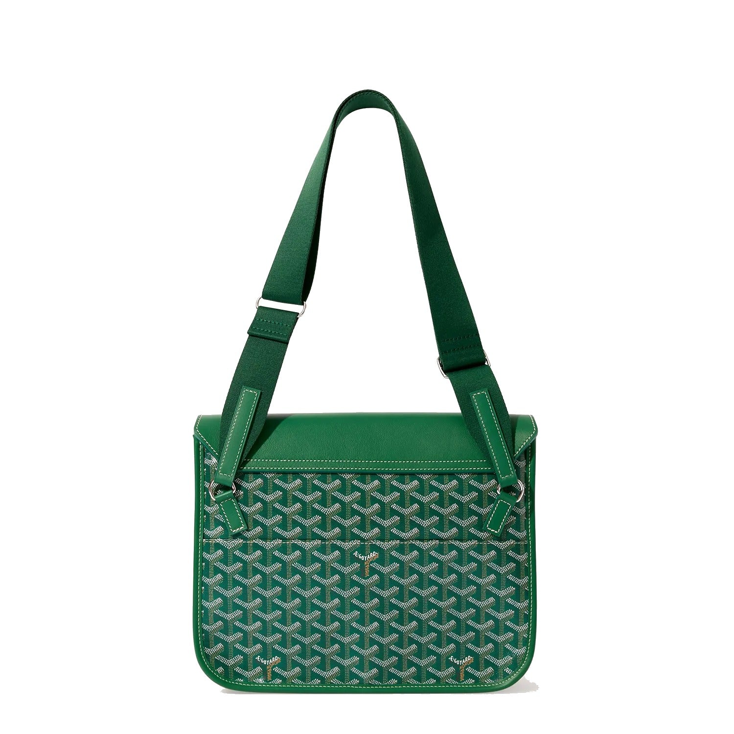 Sporty Messenger Crossbody - Medium - Green - 13