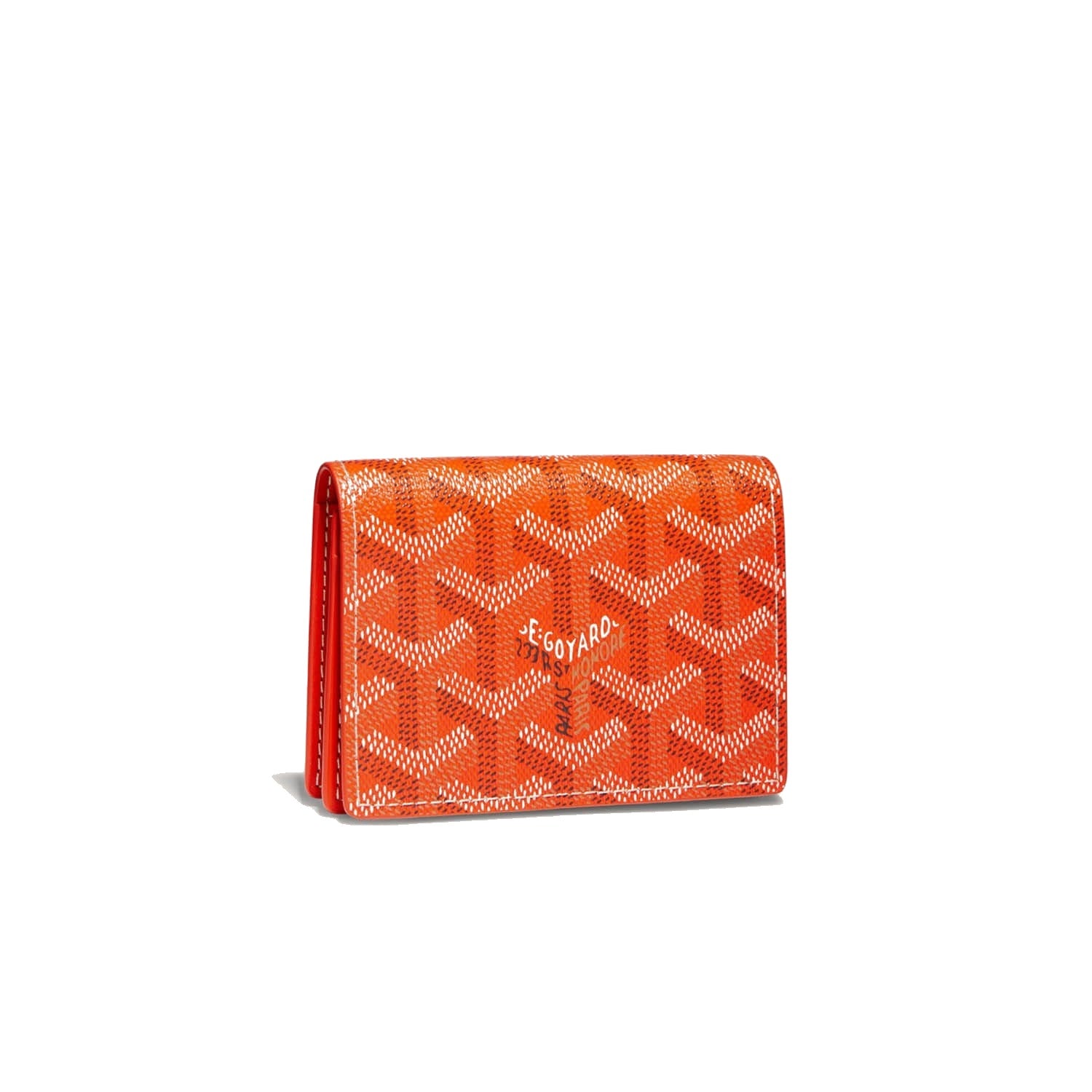 Zip-Around Card Wallet - Orange