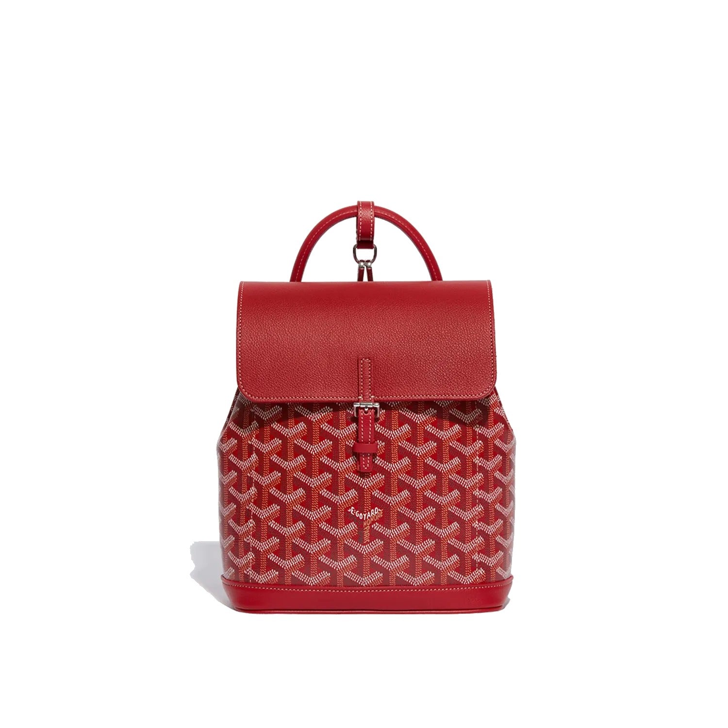 Mini Canvas Backpack - Red - 12