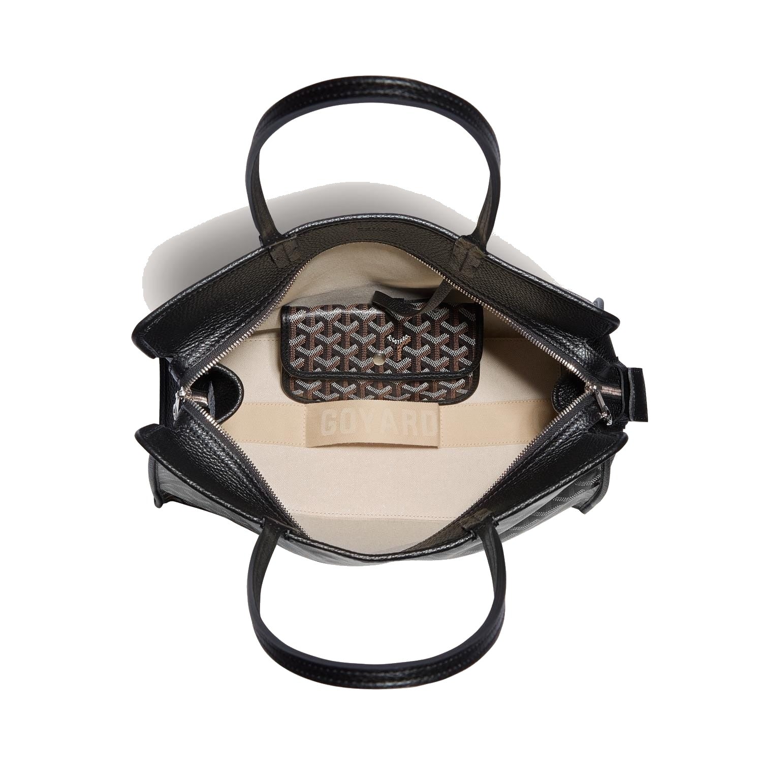 Canvas Pet Carrier Tote - Small - Black - 4