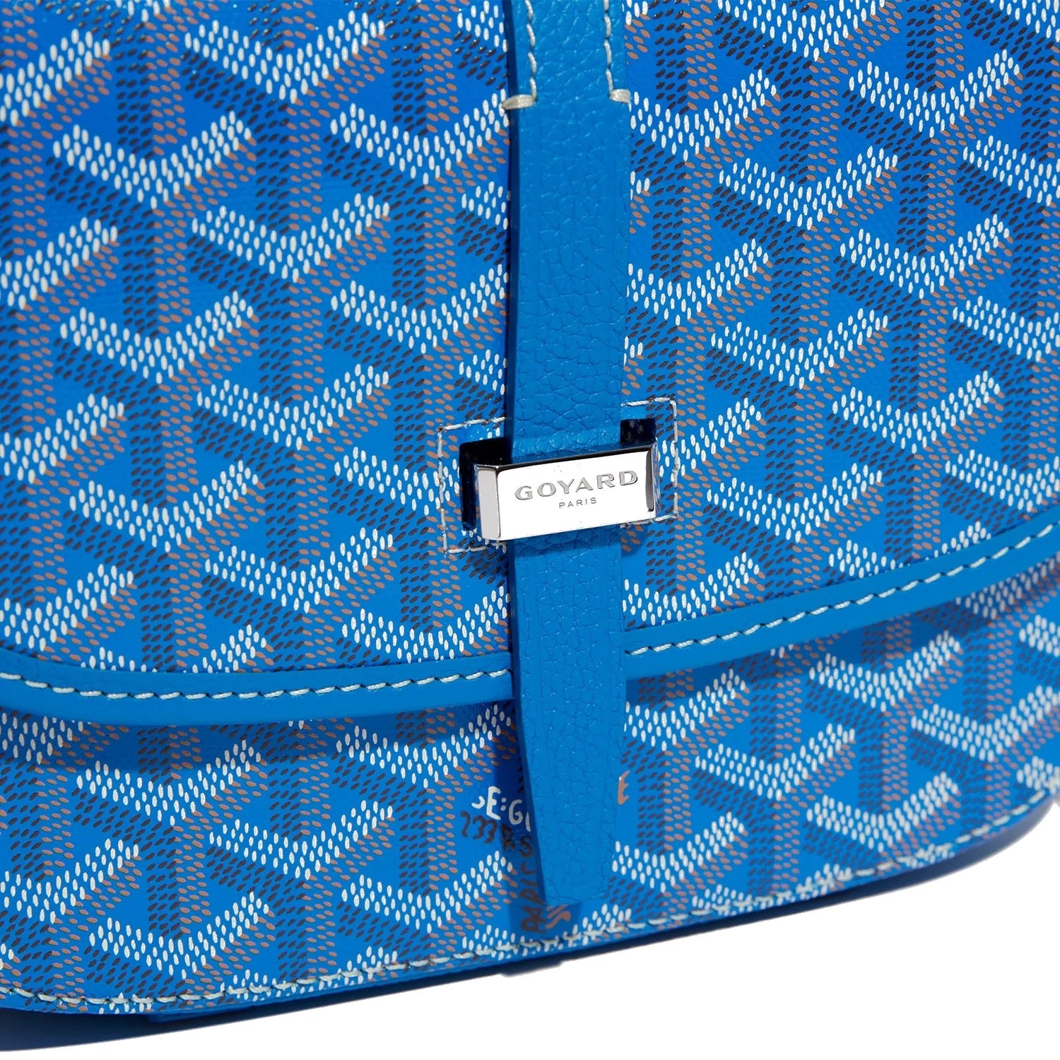 Canvas Crossbody Messenger - Small - Sky Blue - 35