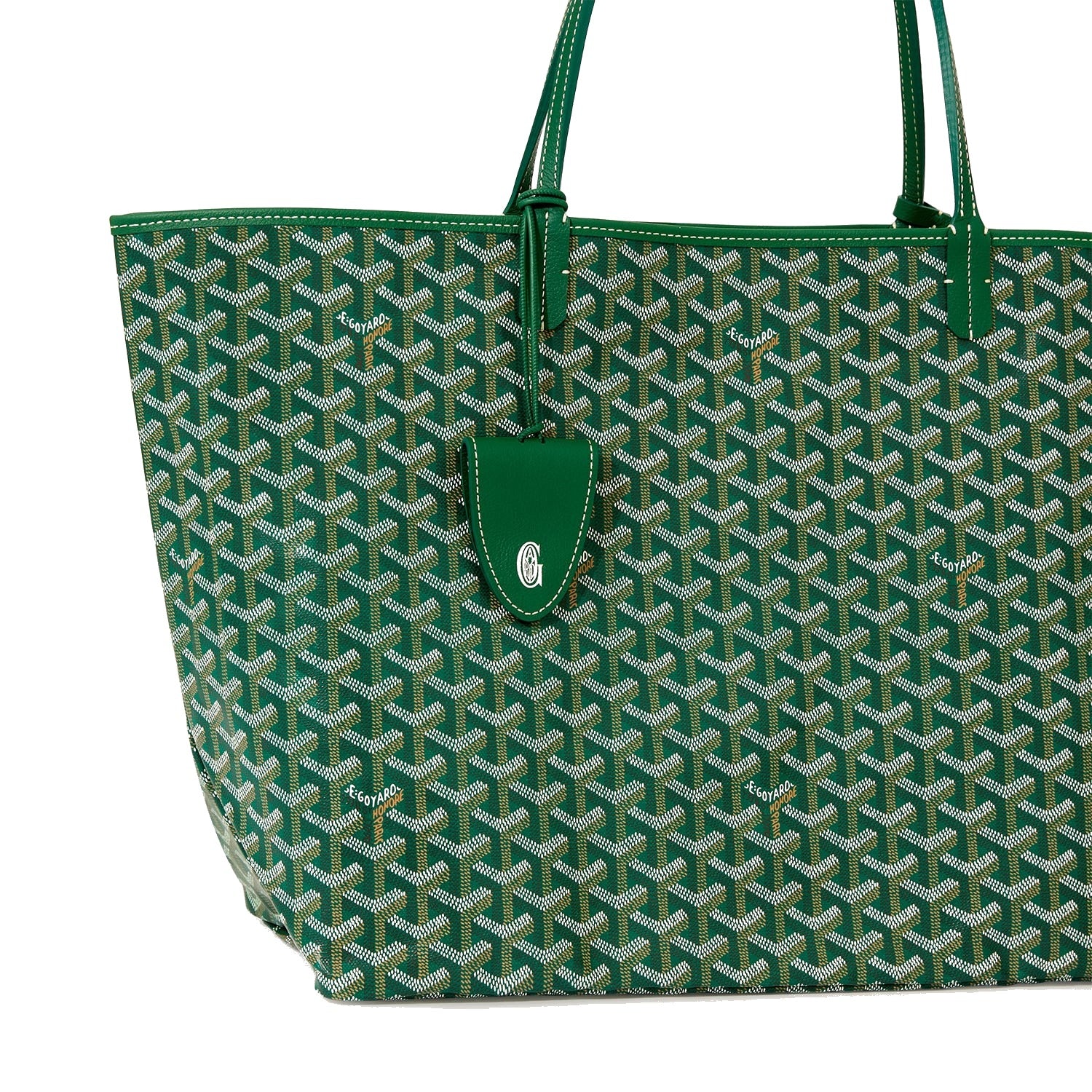 Lightweight Canvas Tote Bag - Large - Green - 34