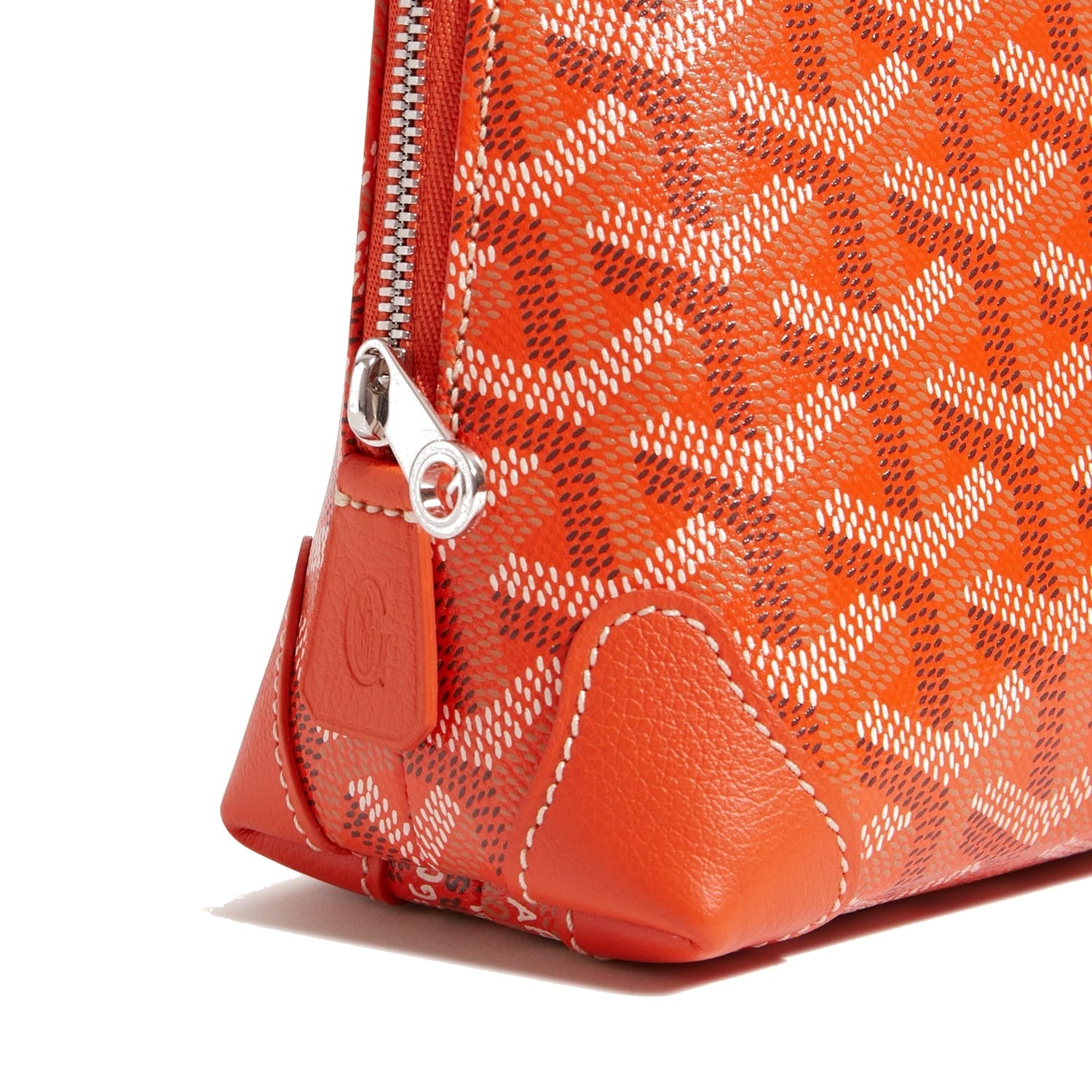Canvas Cosmetic Pouch - Orange - 15