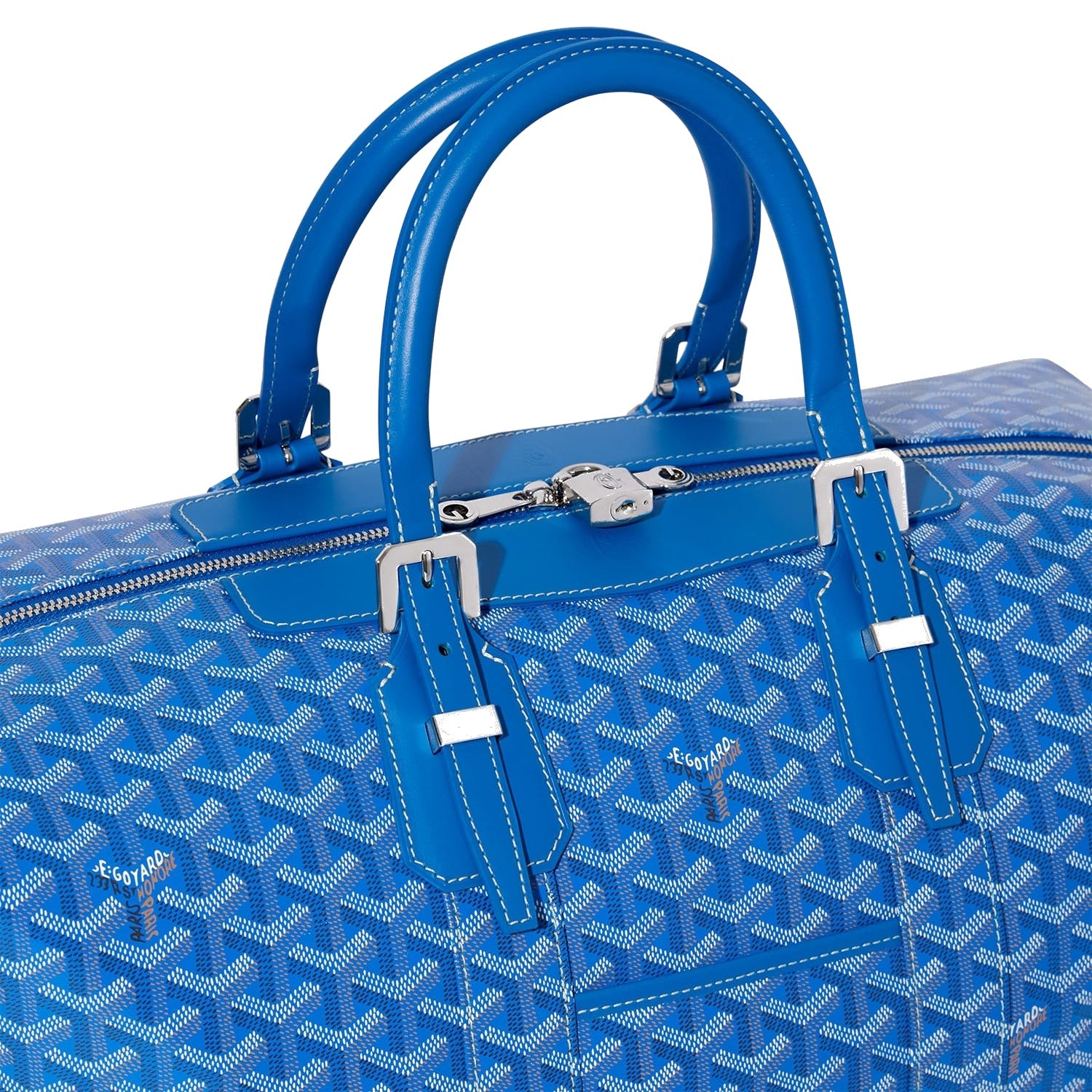 Canvas Bowling Travel Bag - 45cm - Sky Blue - 30