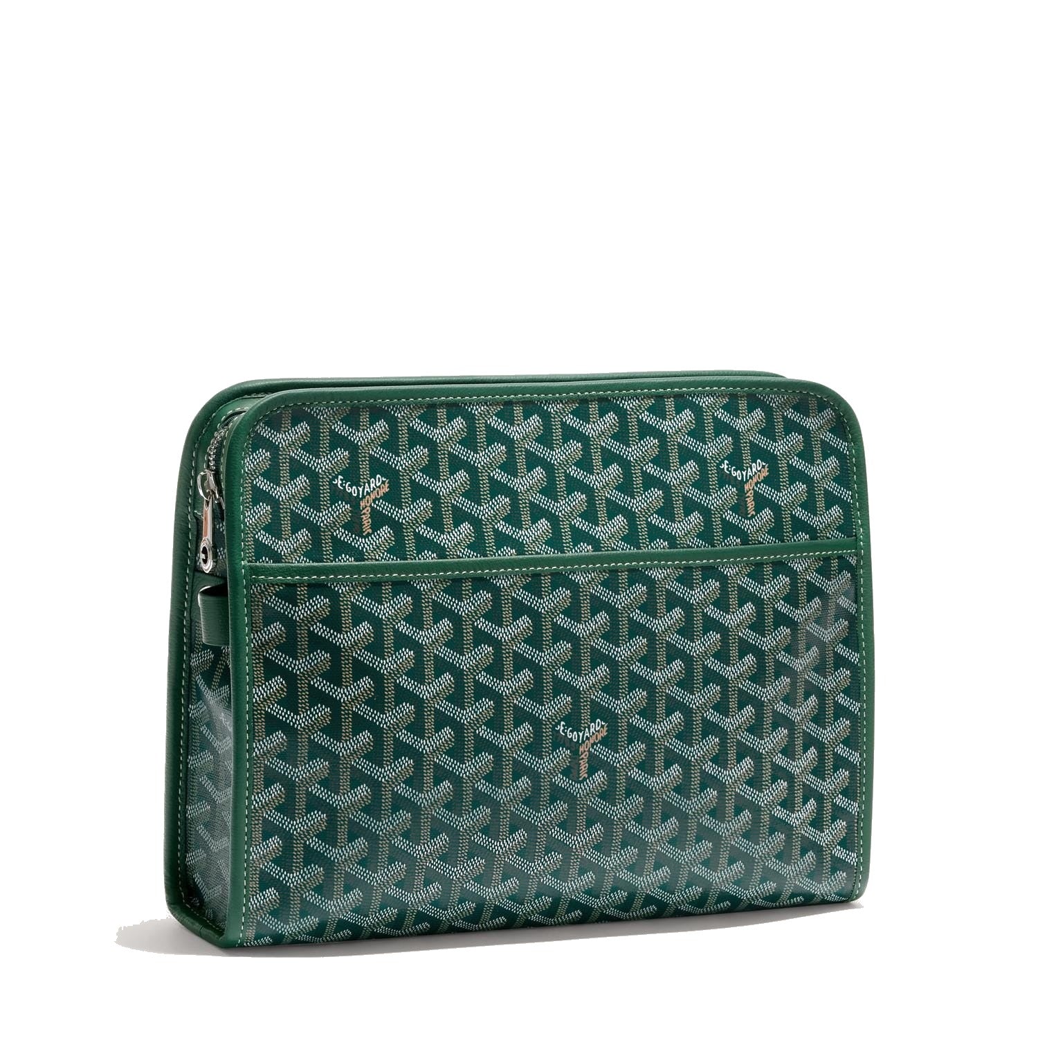 Canvas Toiletry Bag - Large - Green