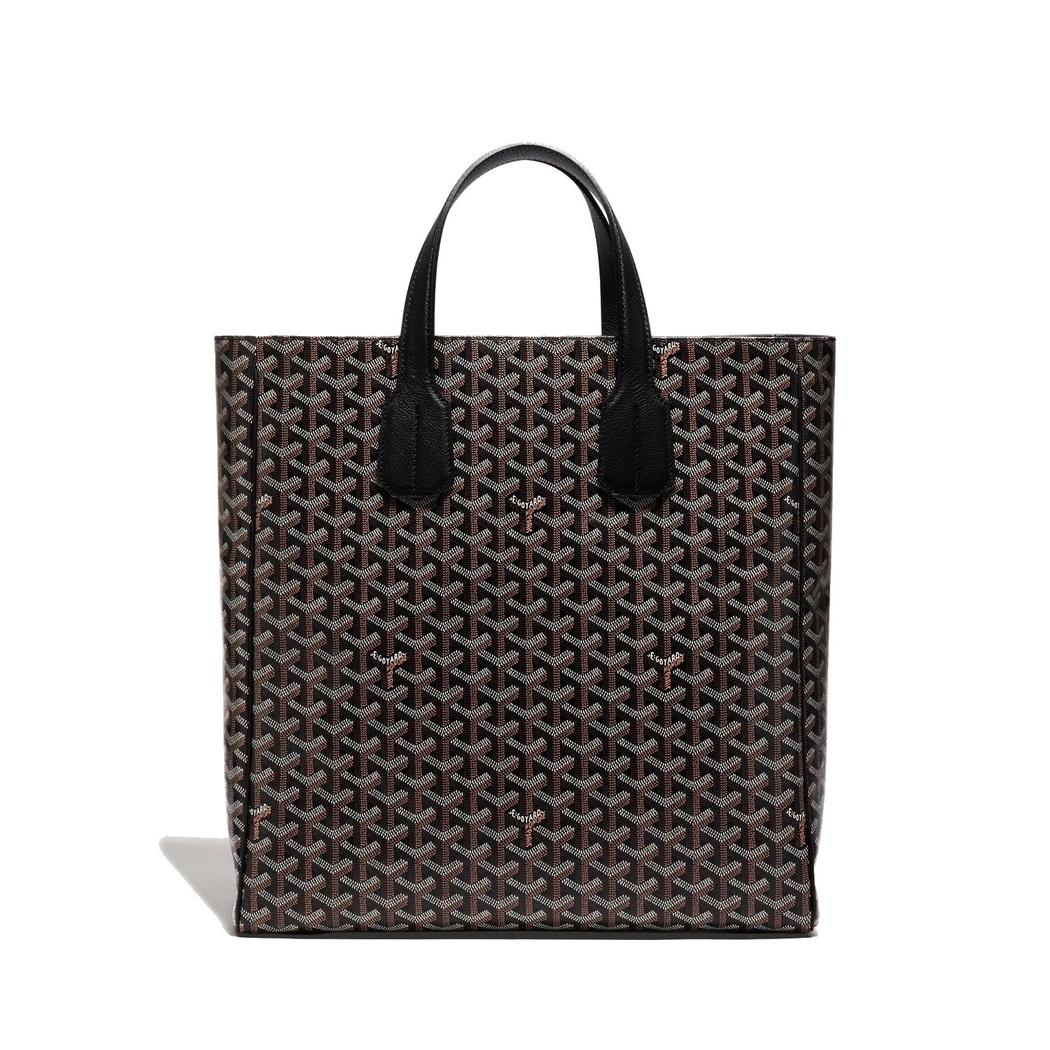 Slim Vertical Crossbody Bag - Black - 2