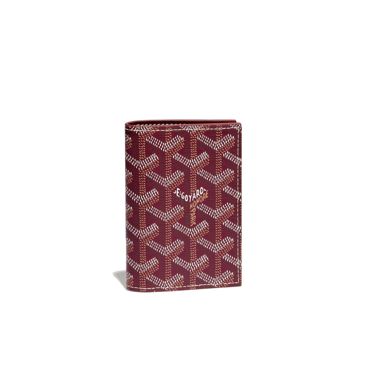Slim Snap Card Case - Burgundy