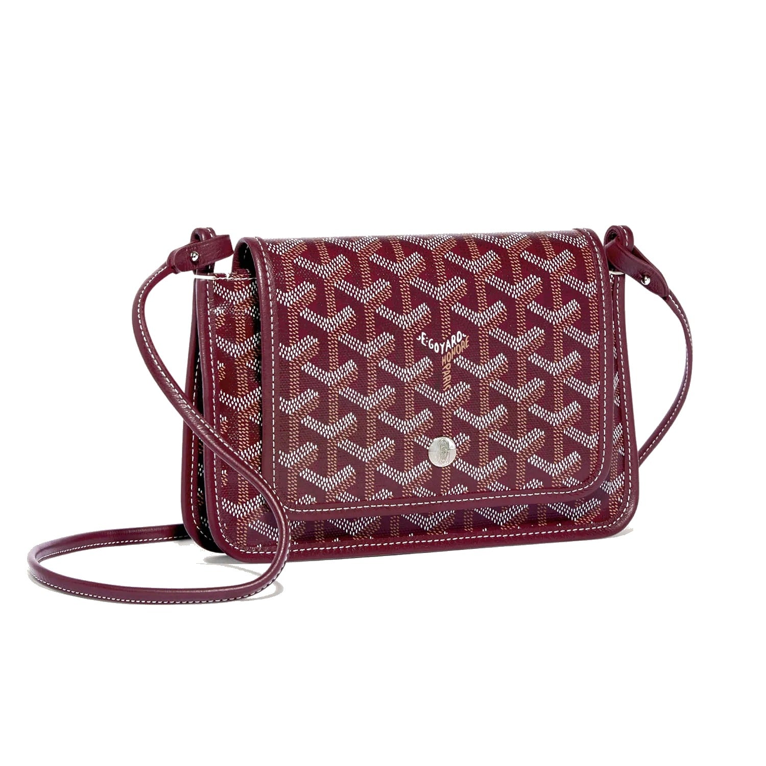 Crossbody Pouch Wallet - Burgundy