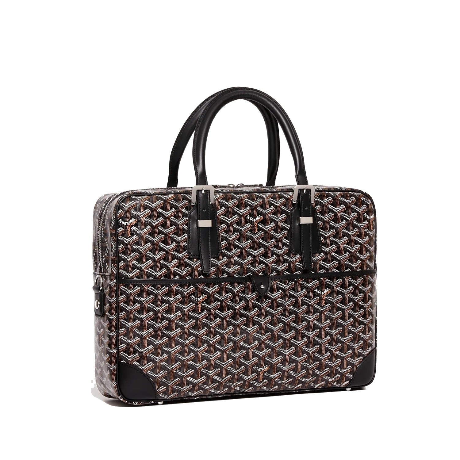 Structured Document Briefcase - Medium - Black