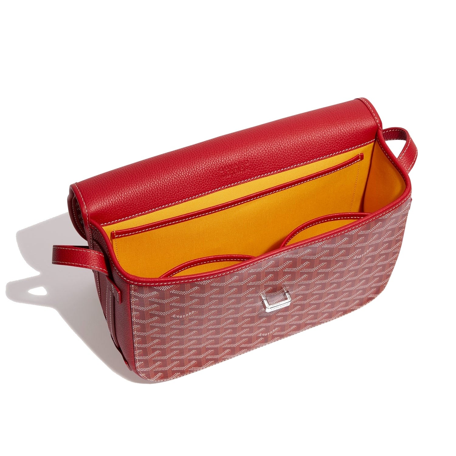 Canvas Crossbody Messenger - Medium - Red - 14