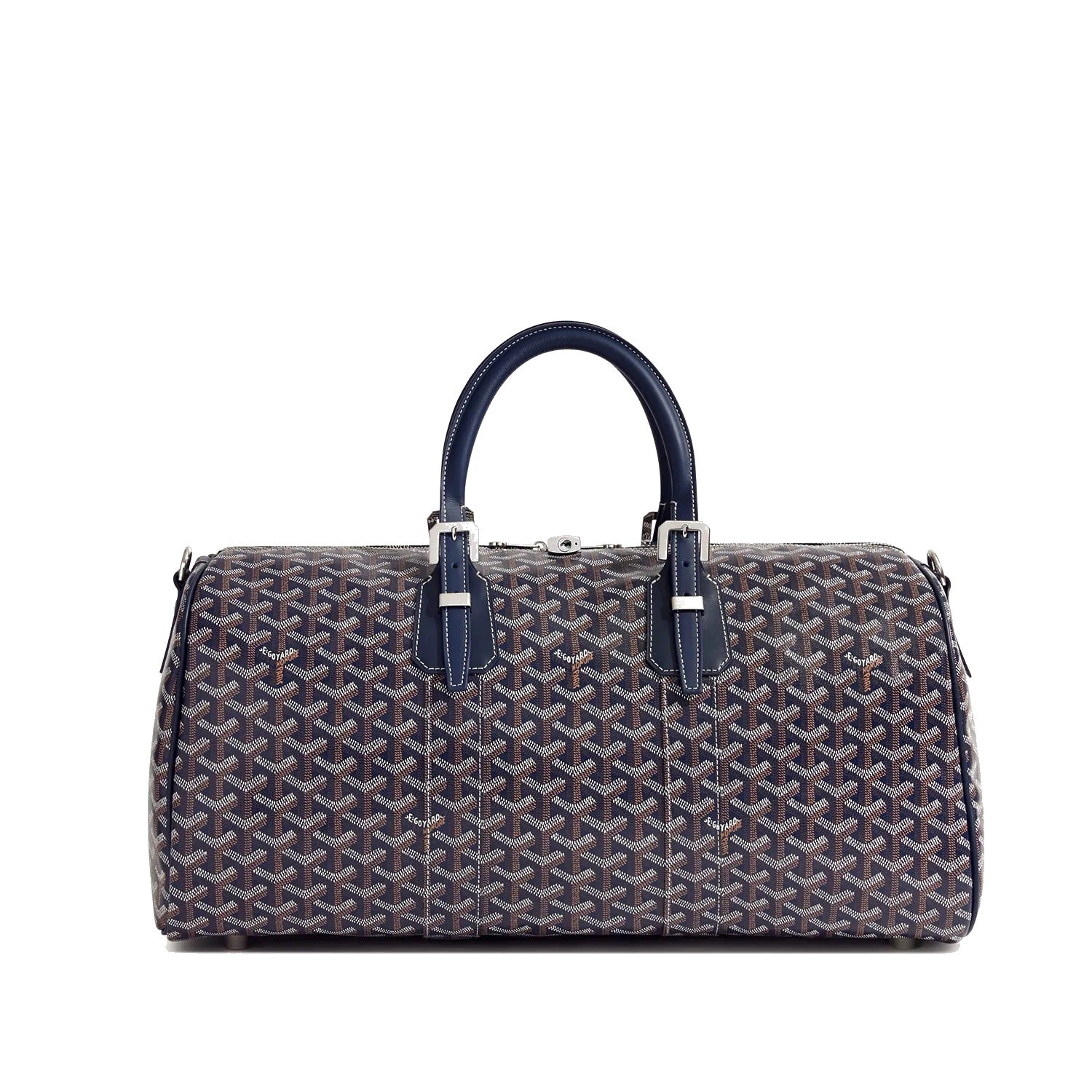 Canvas Travel Duffel - 45cm - Navy Blue - 30