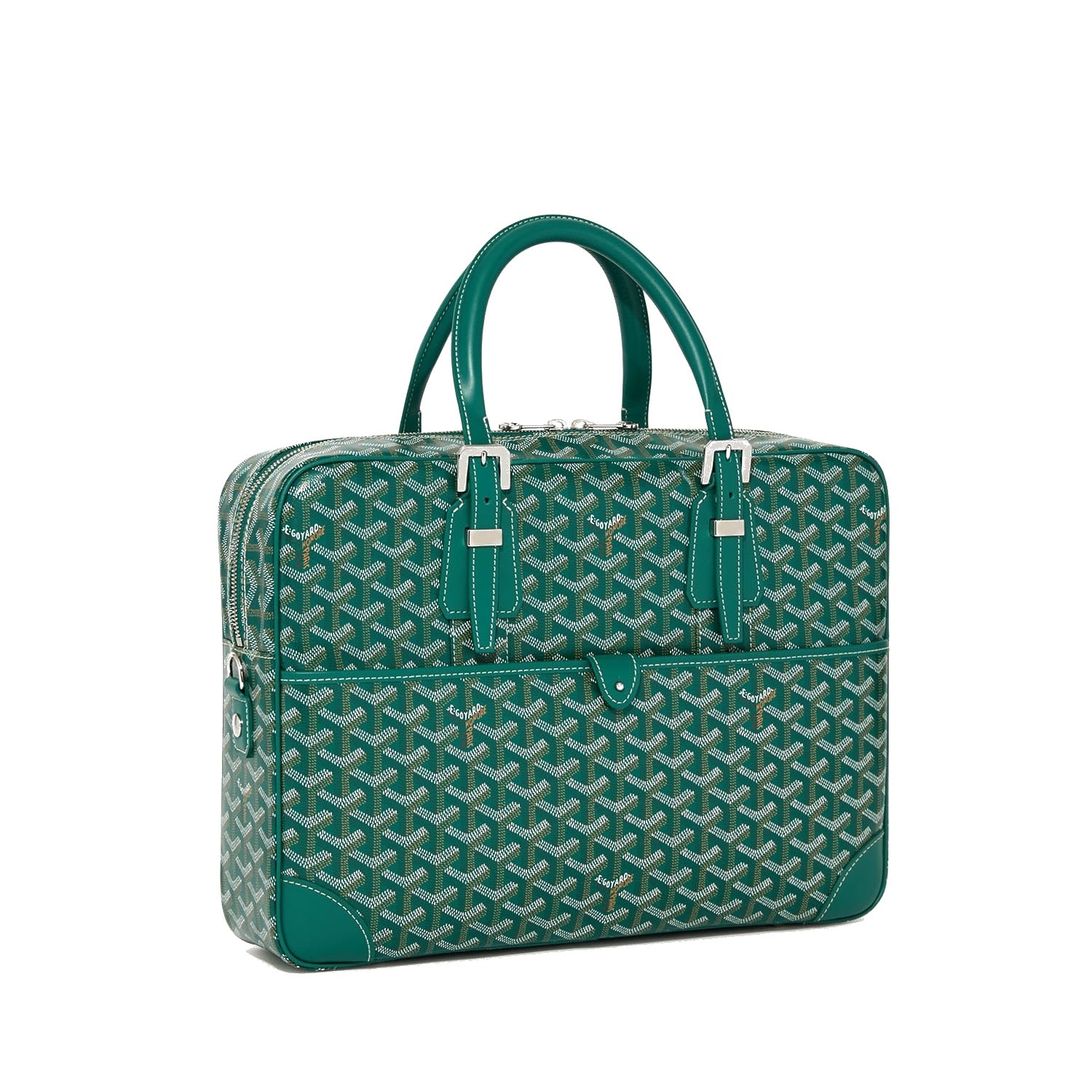 Structured Document Briefcase - Medium - Green