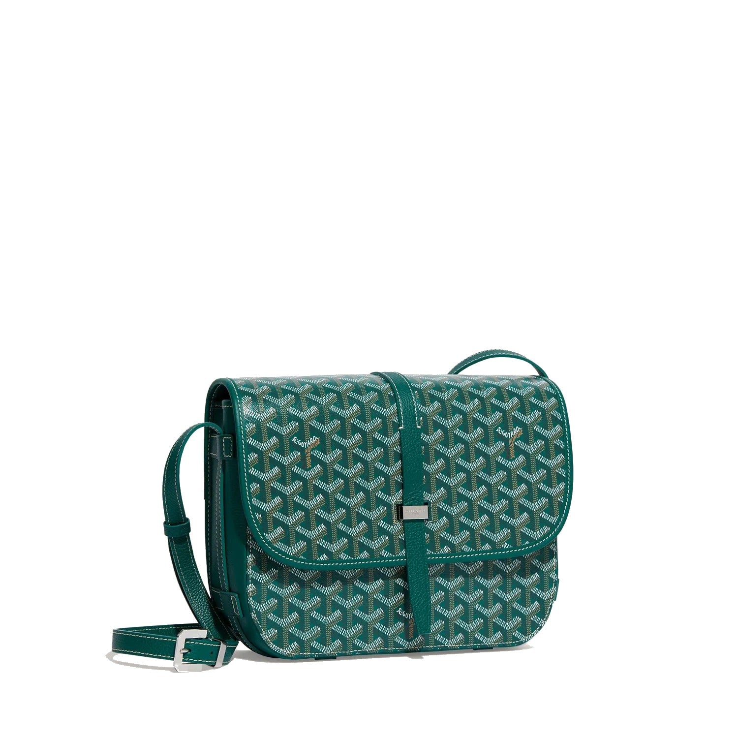 Canvas Crossbody Messenger - Medium - Green