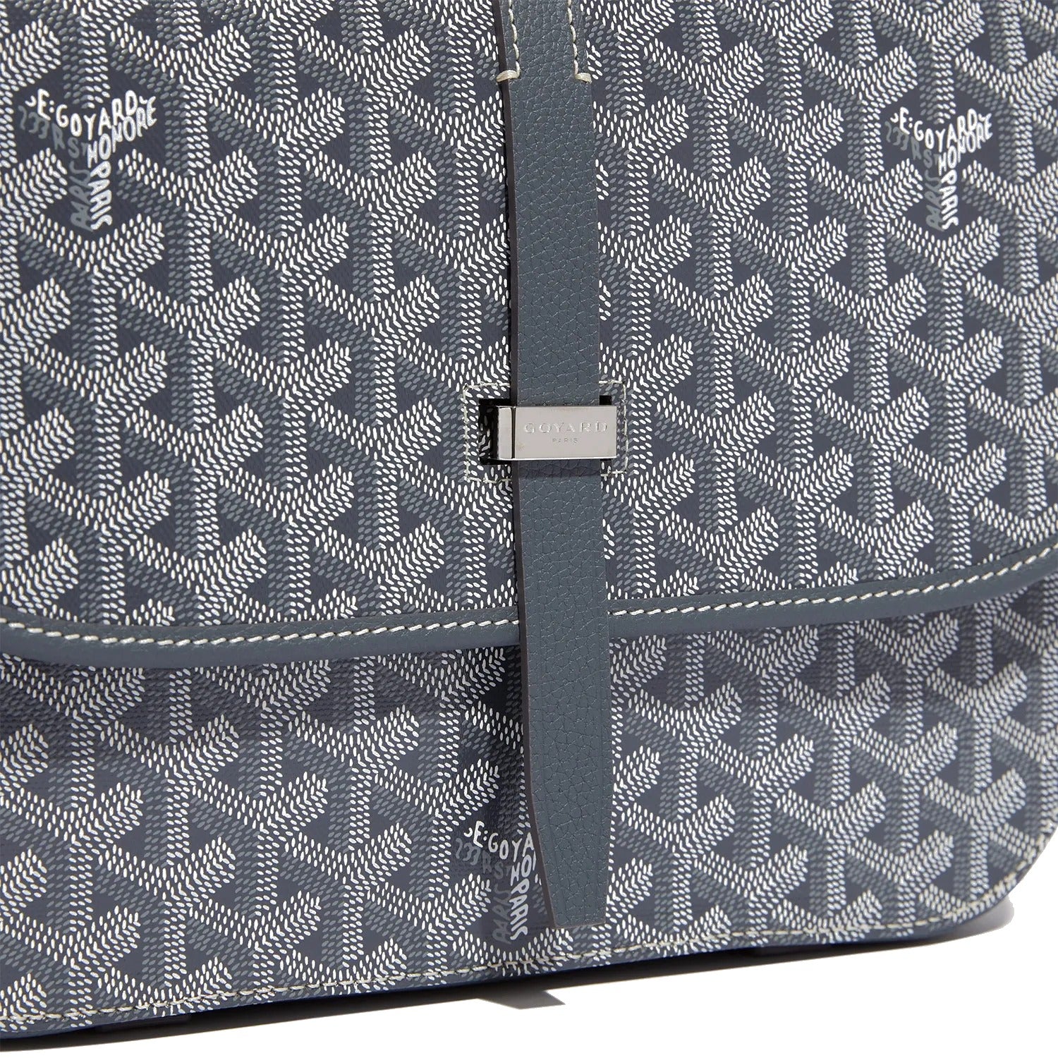Canvas Crossbody Messenger - Medium - Grey - 55