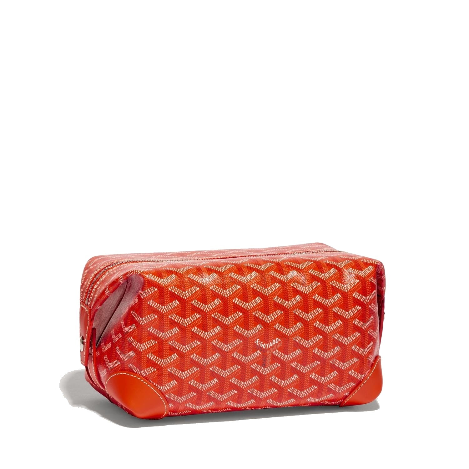Canvas Bowling Toiletry Bag - Orange