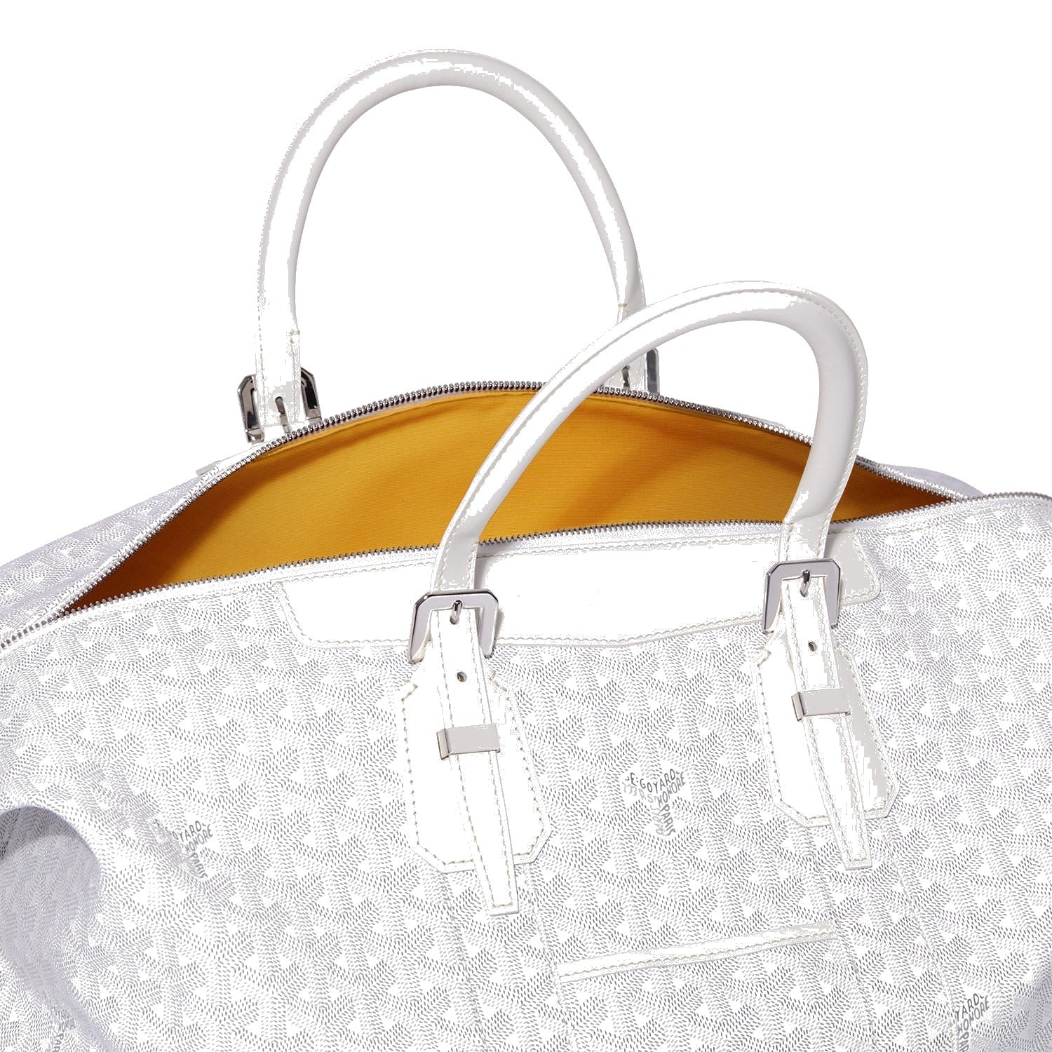 Canvas Bowling Travel Bag - 45cm - White - 46