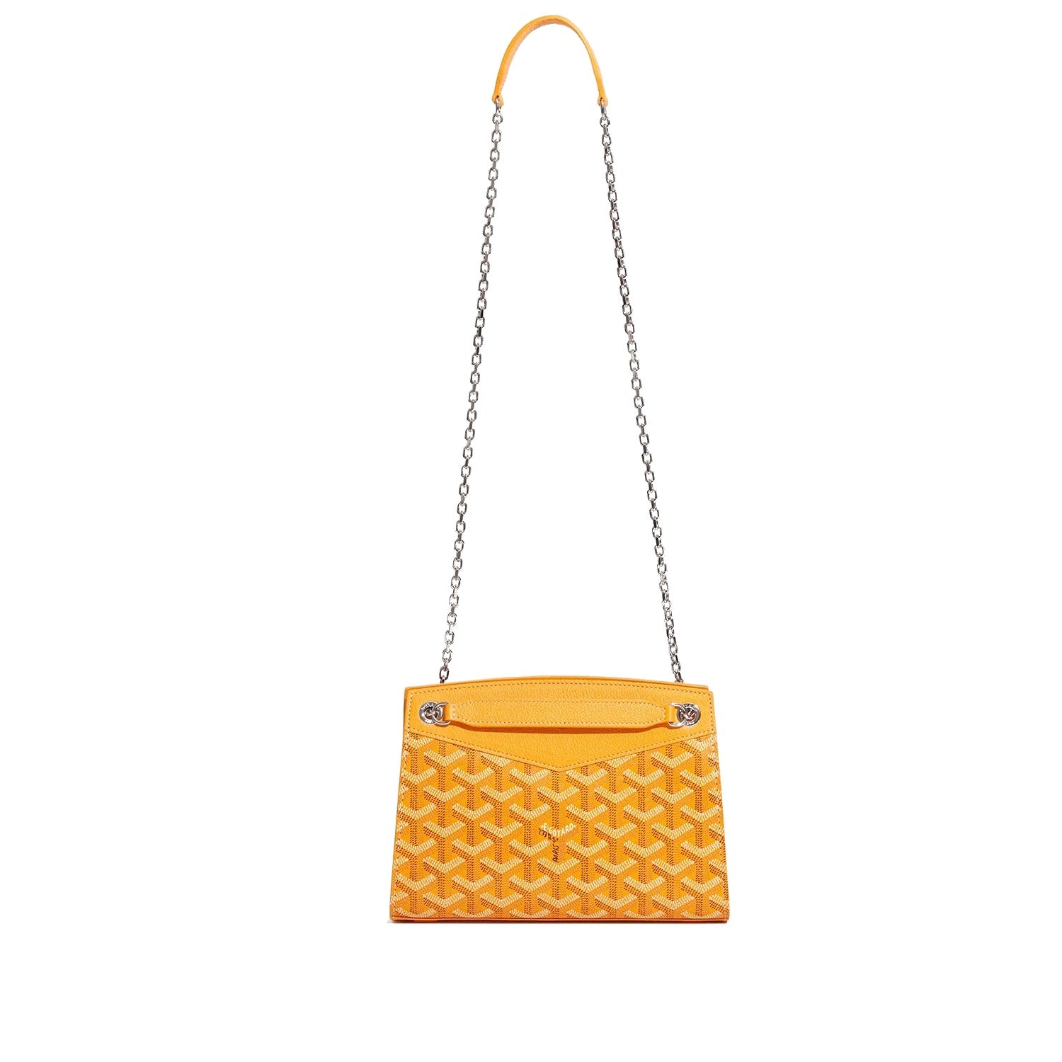 Structured Mini Bucket Bag - Yellow - 23
