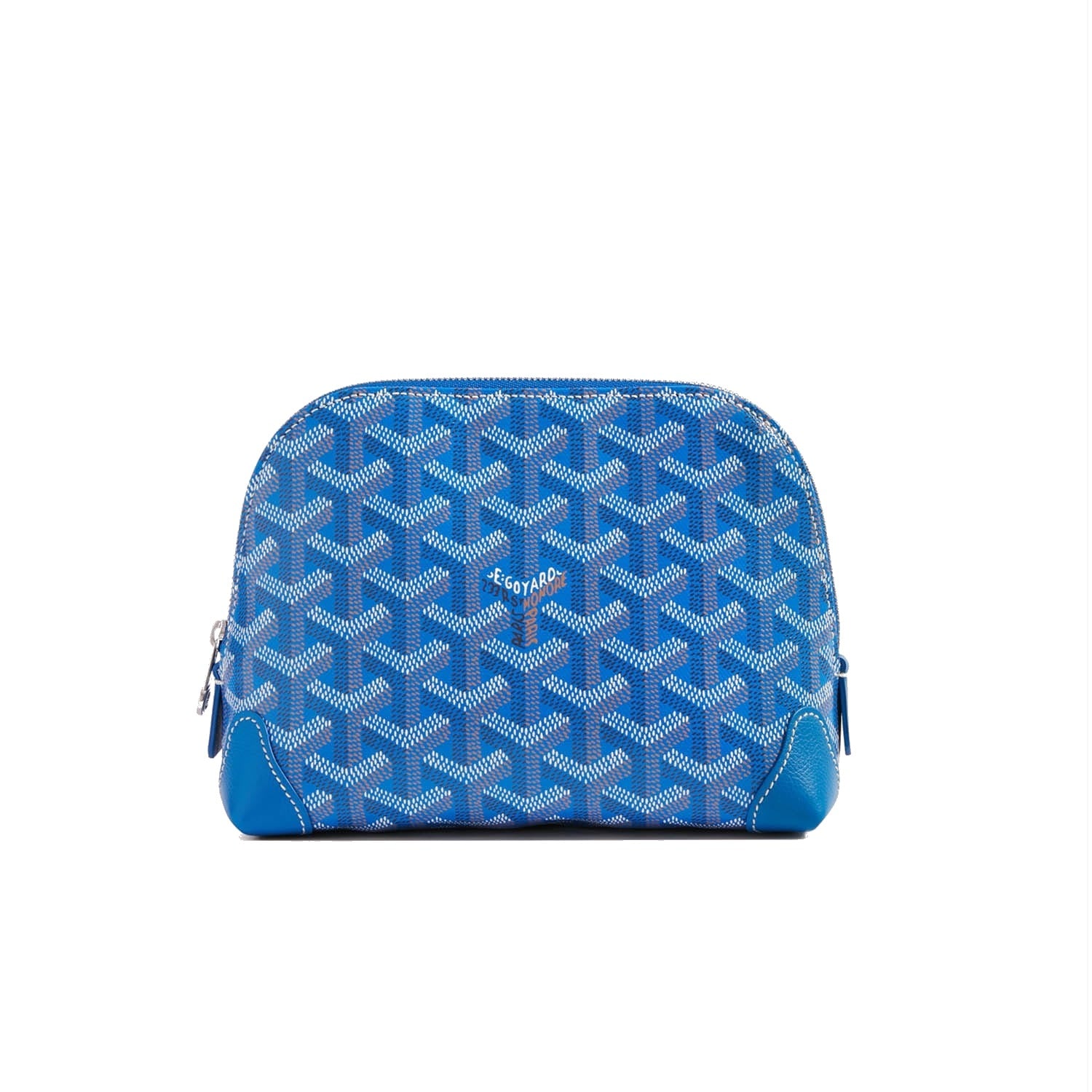 Canvas Cosmetic Pouch - Sky Blue - 26