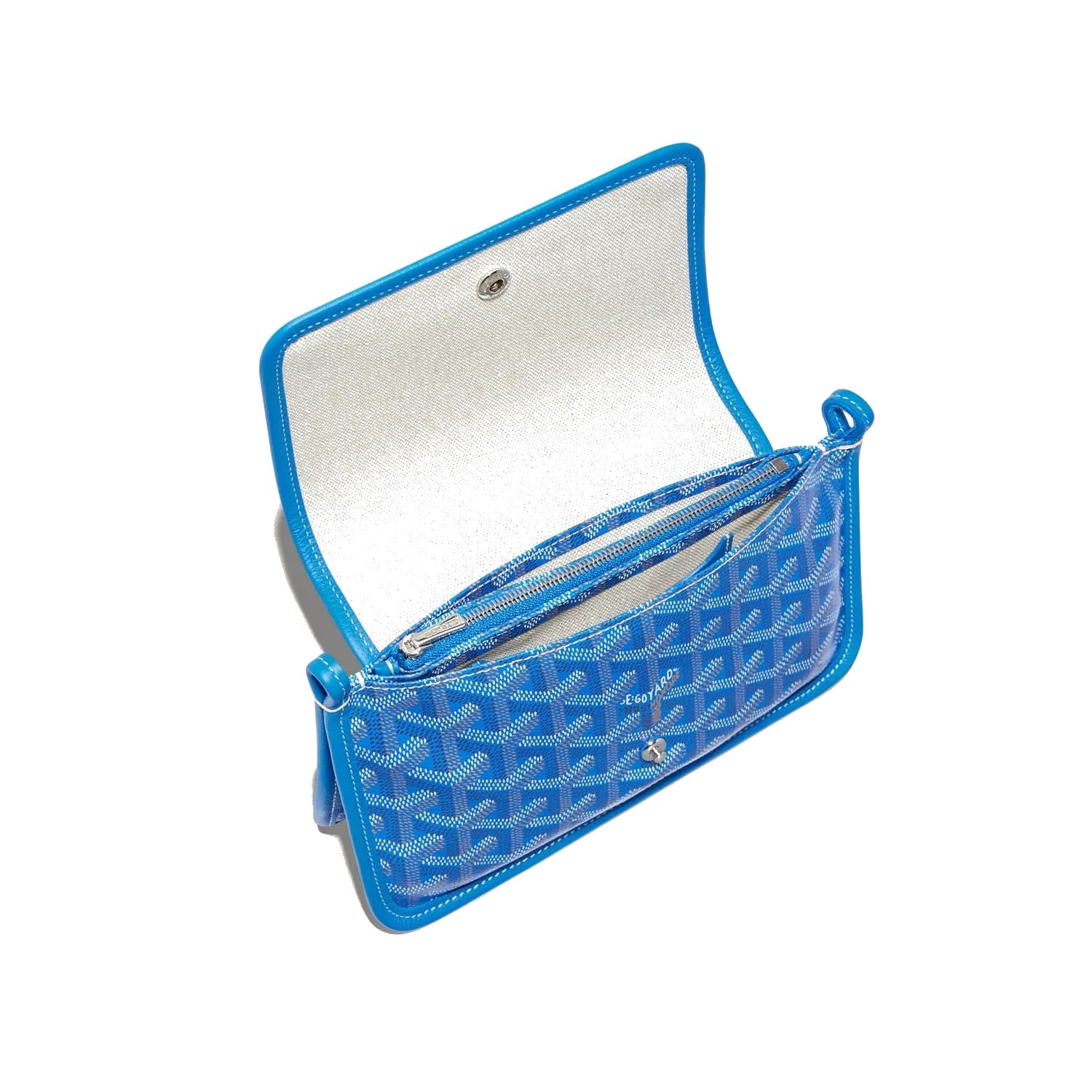 Crossbody Pouch Wallet - Sky Blue - 28