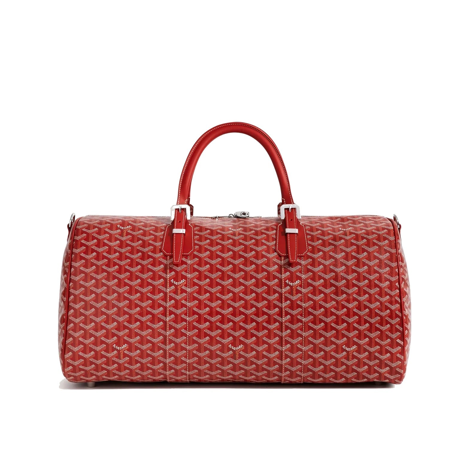 Canvas Travel Duffel - 50cm - Red - 10