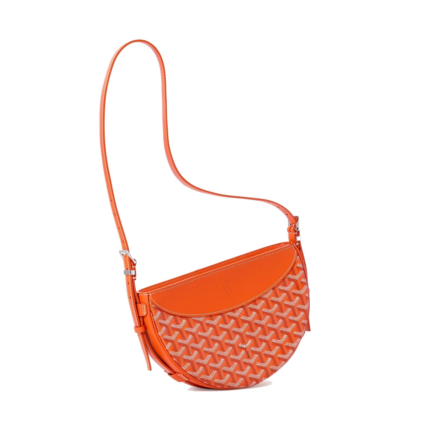 Crescent Shoulder Bag - Orange - 15