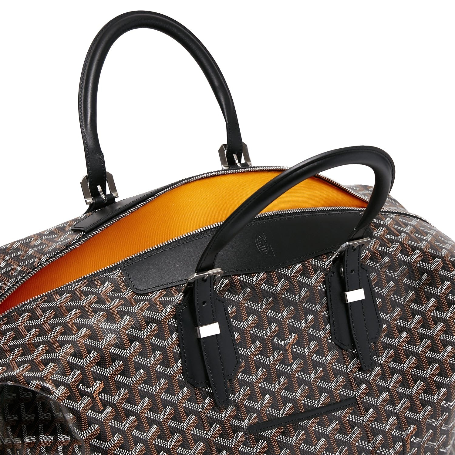 Canvas Bowling Travel Bag - 45cm - Black - 3