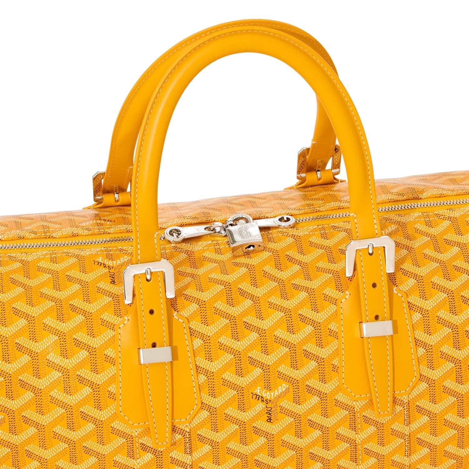 Canvas Travel Duffel - 45cm - Yellow - 19