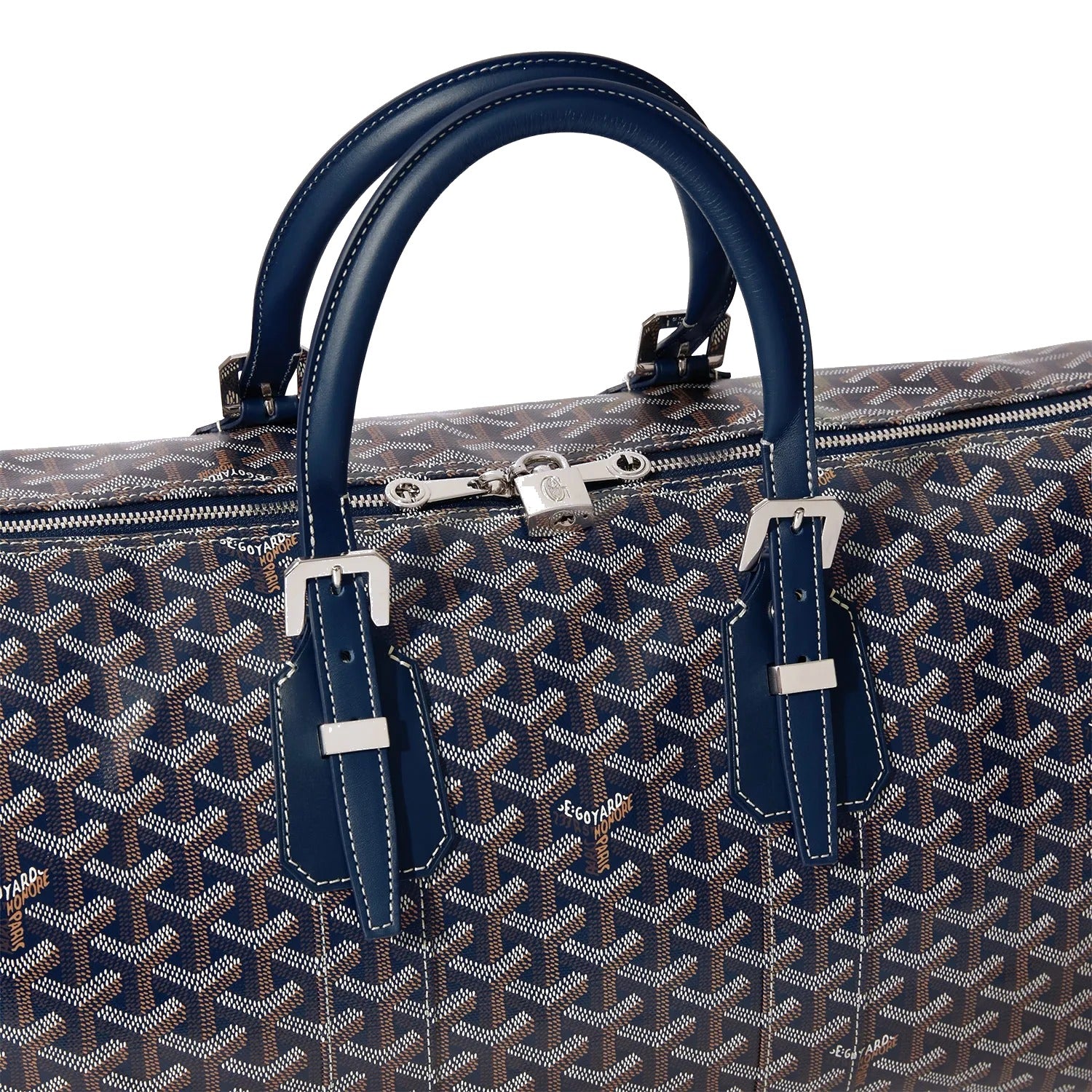 Canvas Travel Duffel - 45cm - Navy Blue - 31