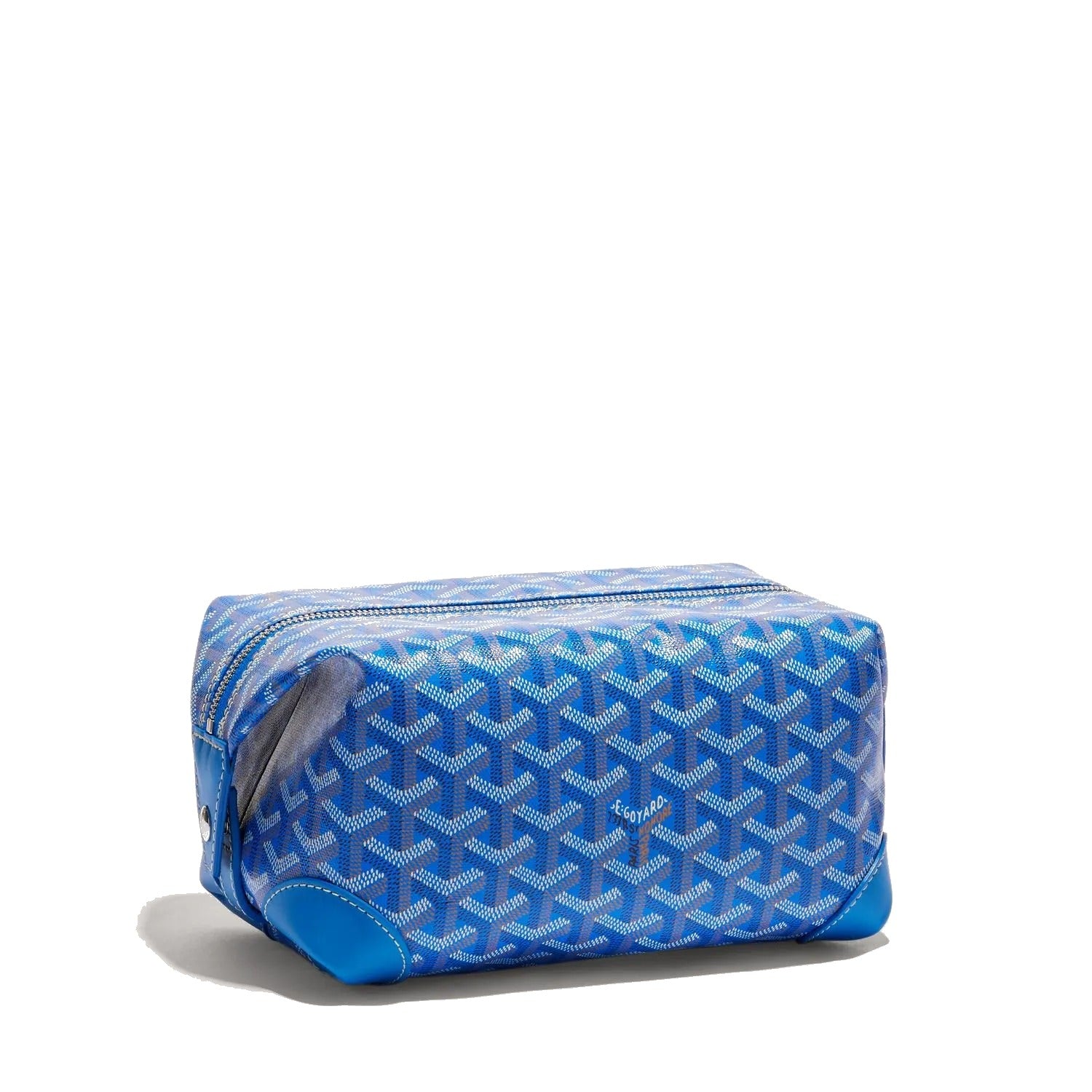 Canvas Bowling Toiletry Bag - Sky Blue