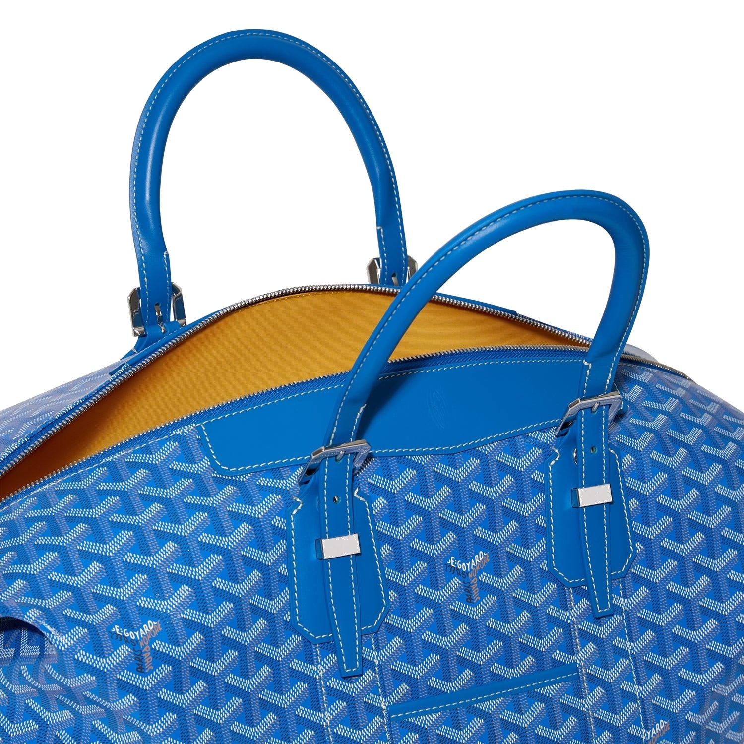 Canvas Bowling Travel Bag - 45cm - Sky Blue - 32