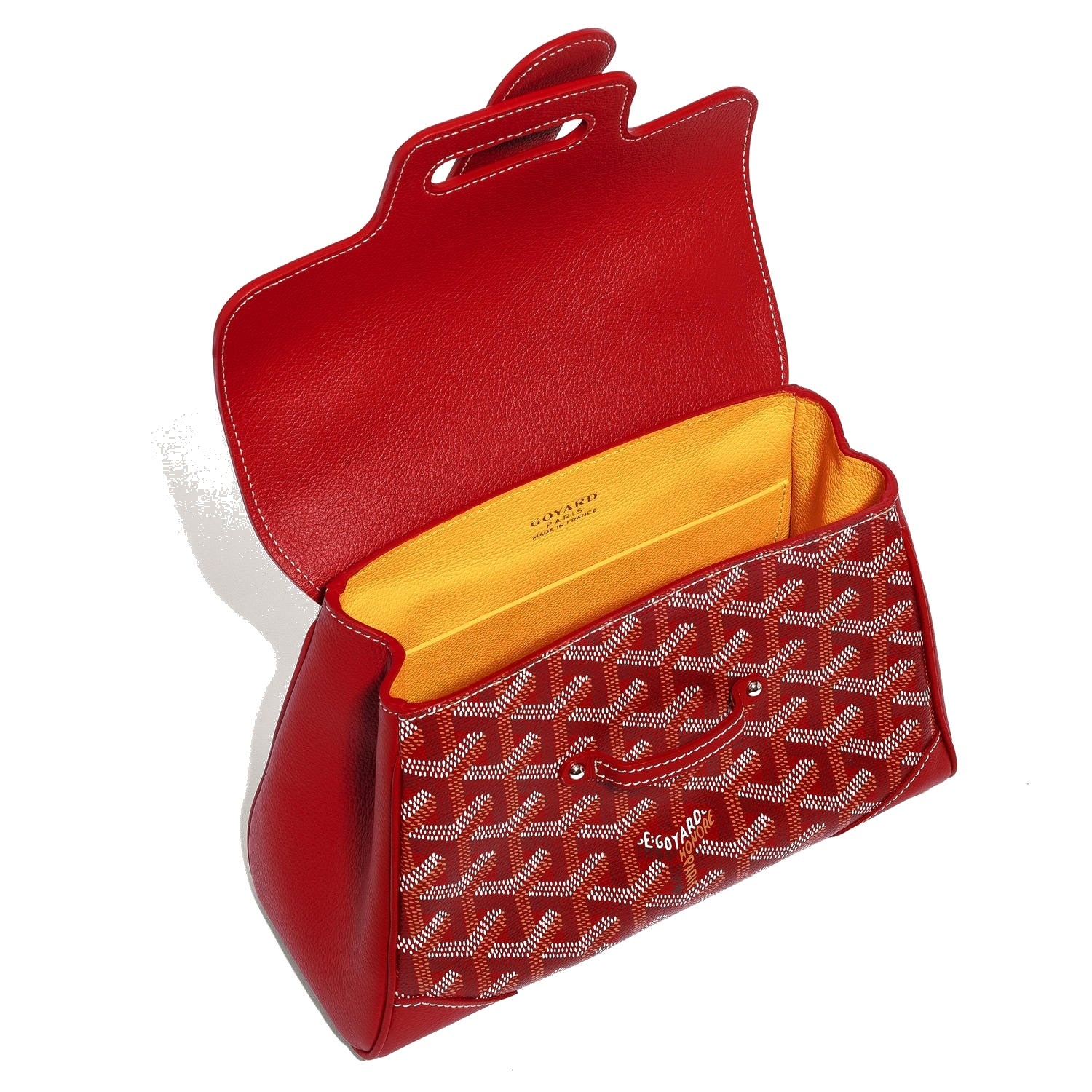 Soft Leather Mini Crossbody Bag - Red - 15