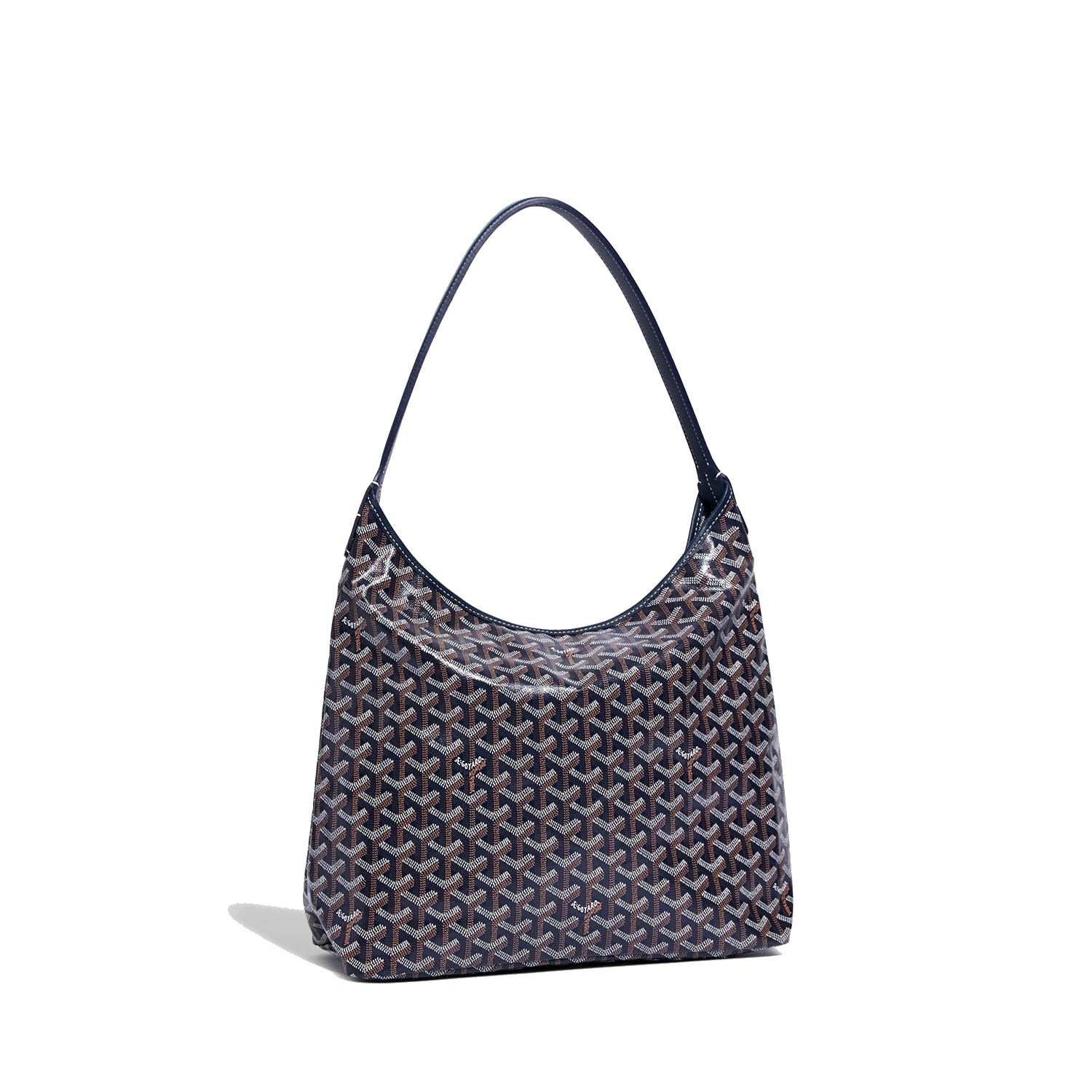 Slouchy Hobo Shoulder Bag - Navy Blue