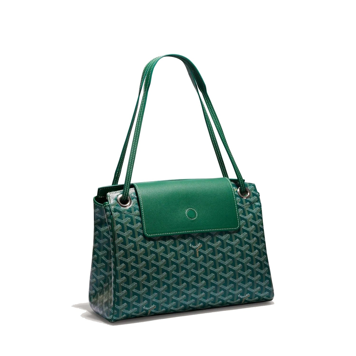 Soft Drawstring Bucket Bag - Green
