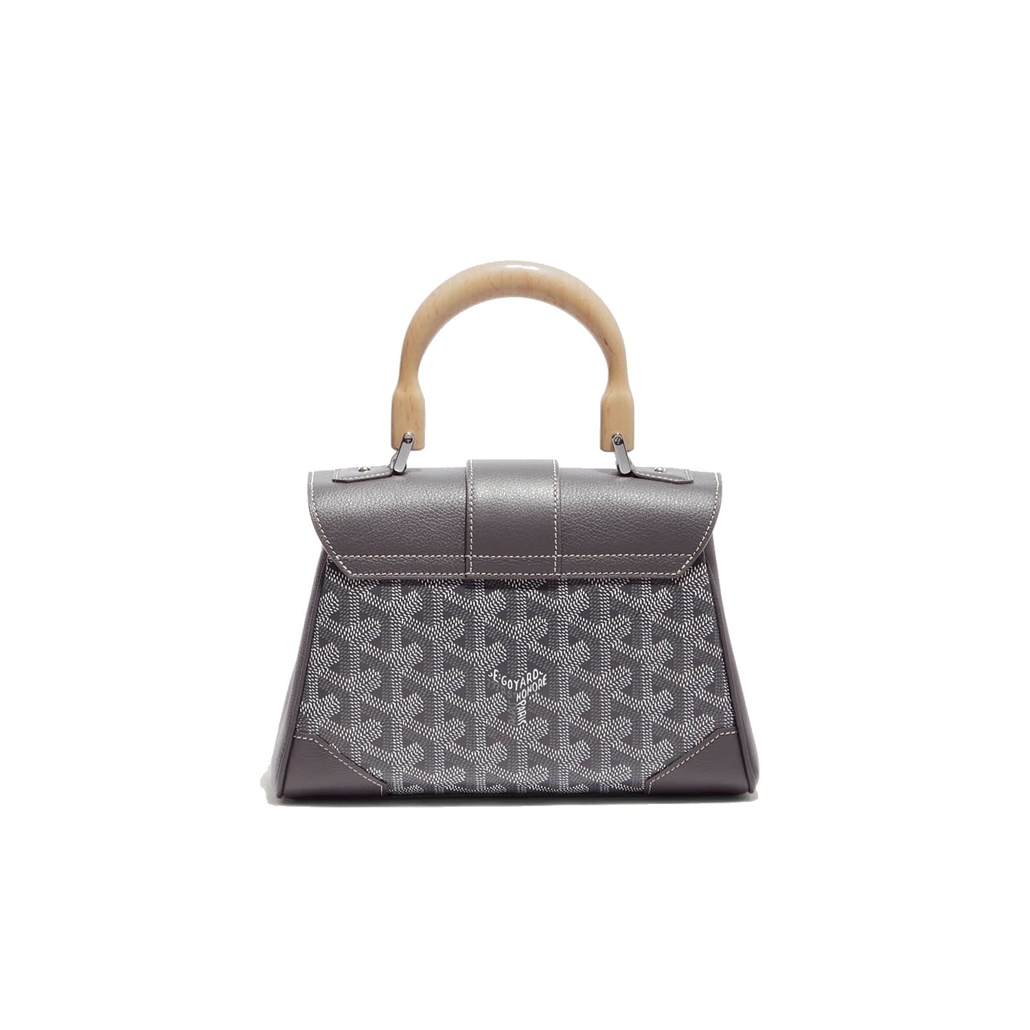 Soft Leather Mini Crossbody Bag - Grey - 53