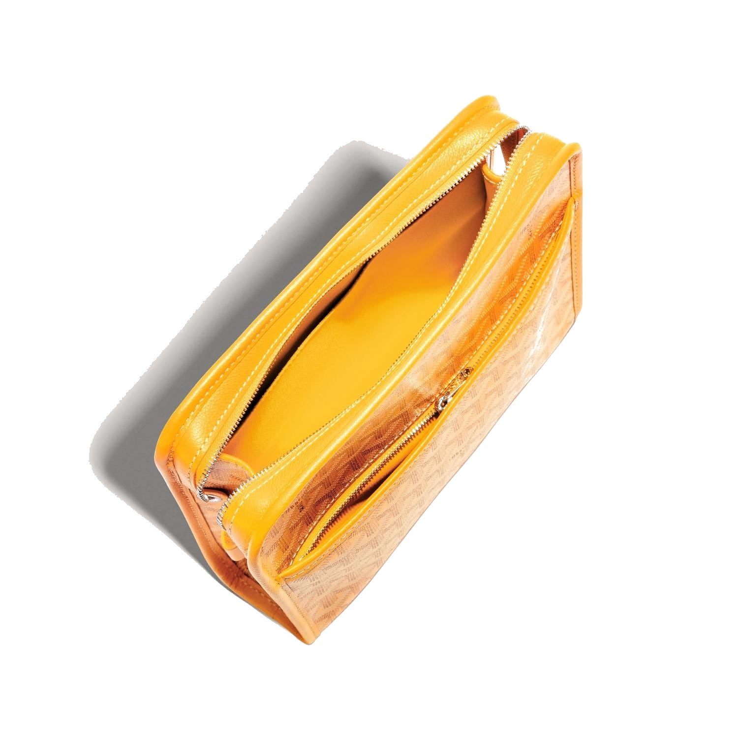 Canvas Toiletry Bag - Medium - Yellow - 19