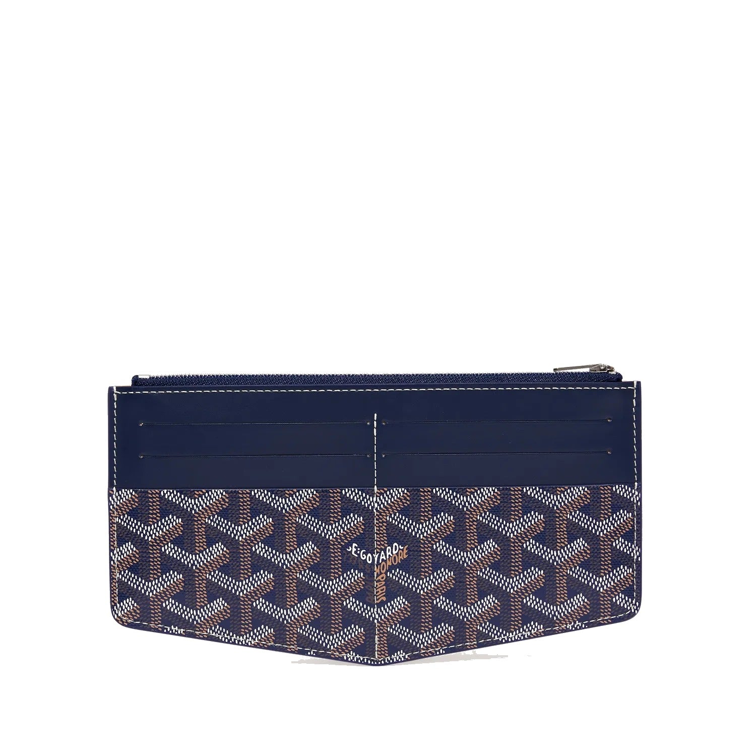 Zip-Around Wallet Insert - Navy Blue - 14
