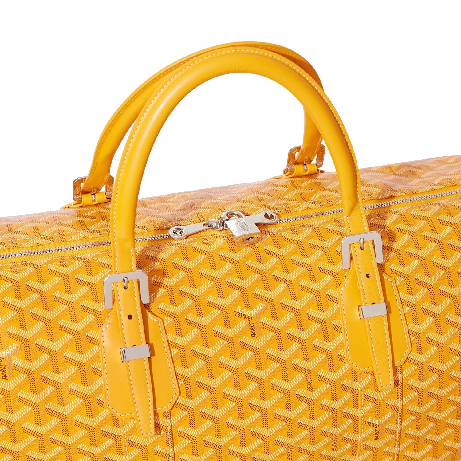Canvas Travel Duffel - 50cm - Yellow - 19