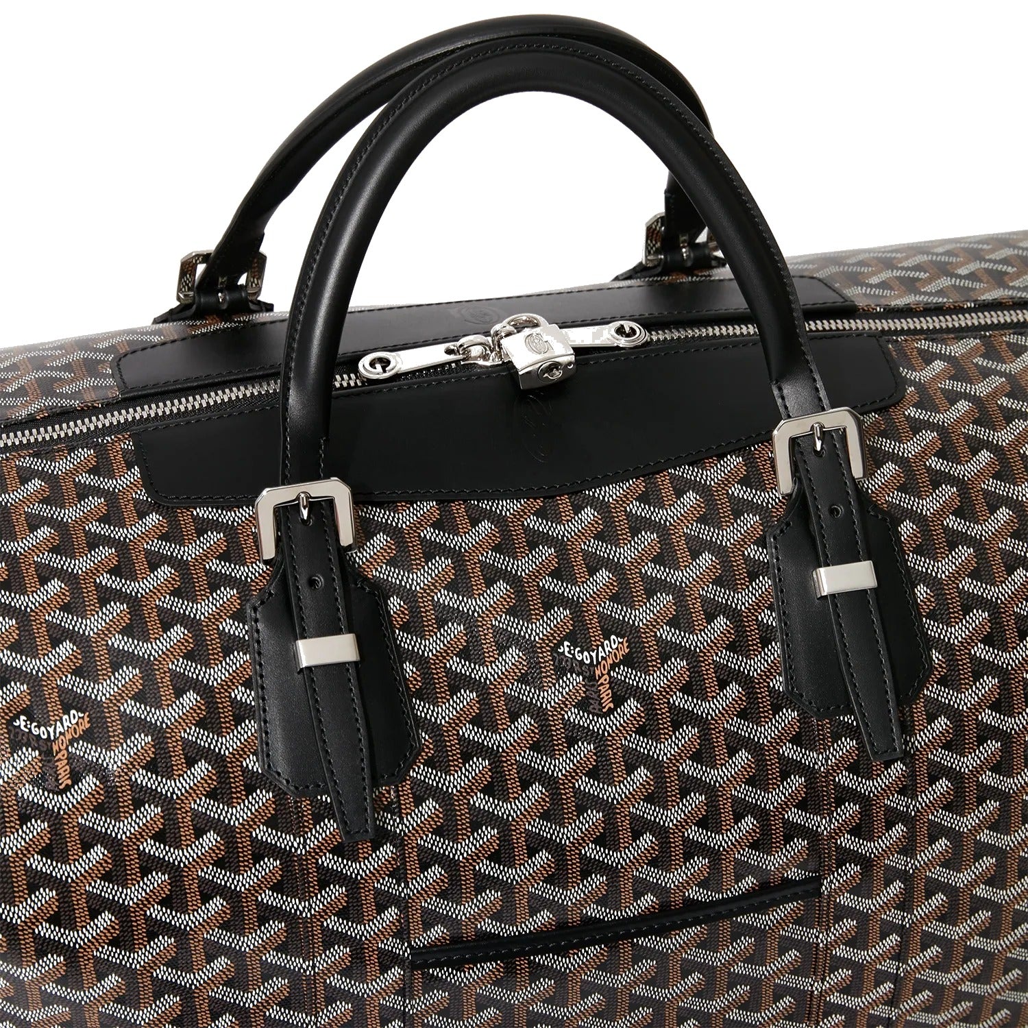 Canvas Bowling Travel Bag - 55cm - Black - 3
