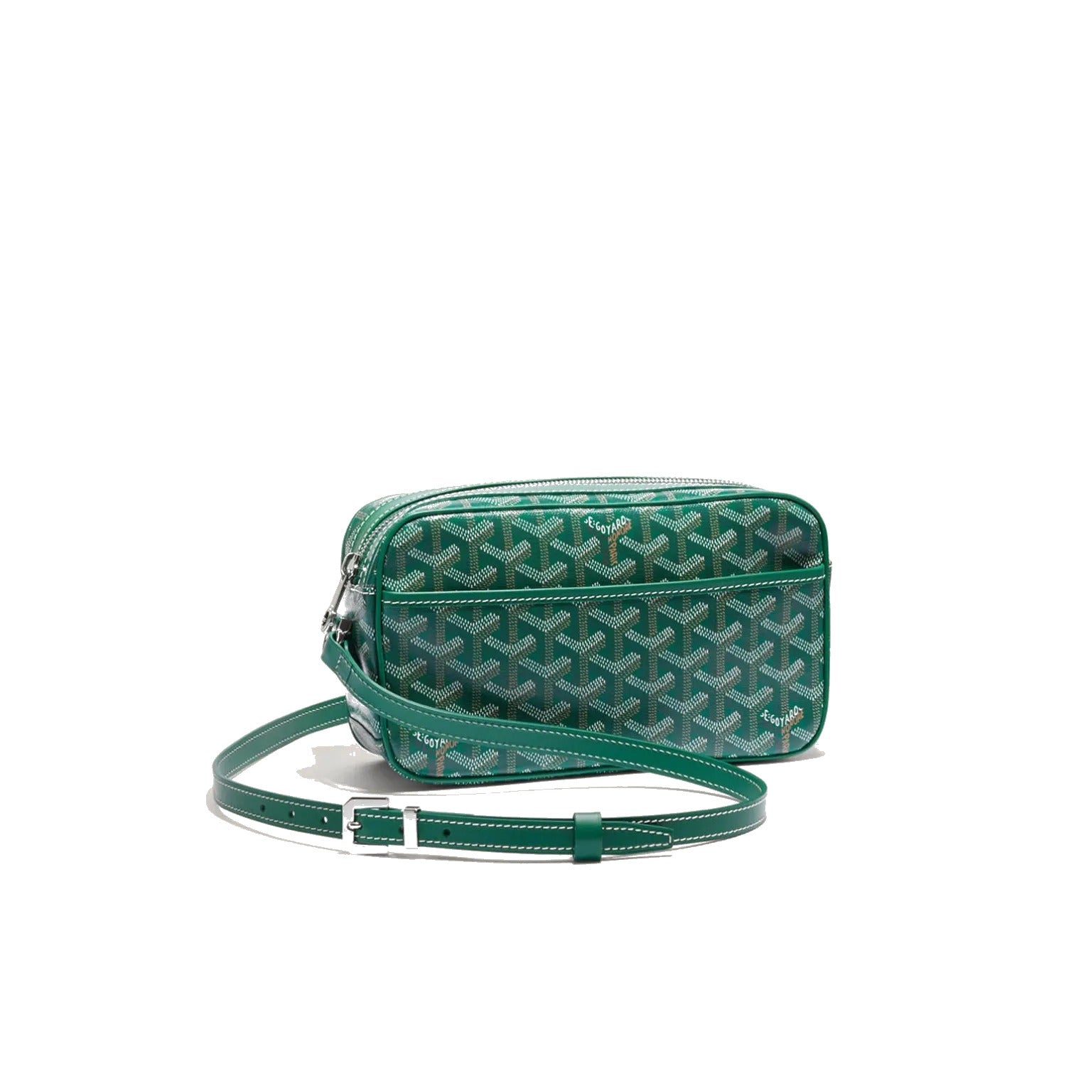 Compact Crossbody Flap Bag - Green