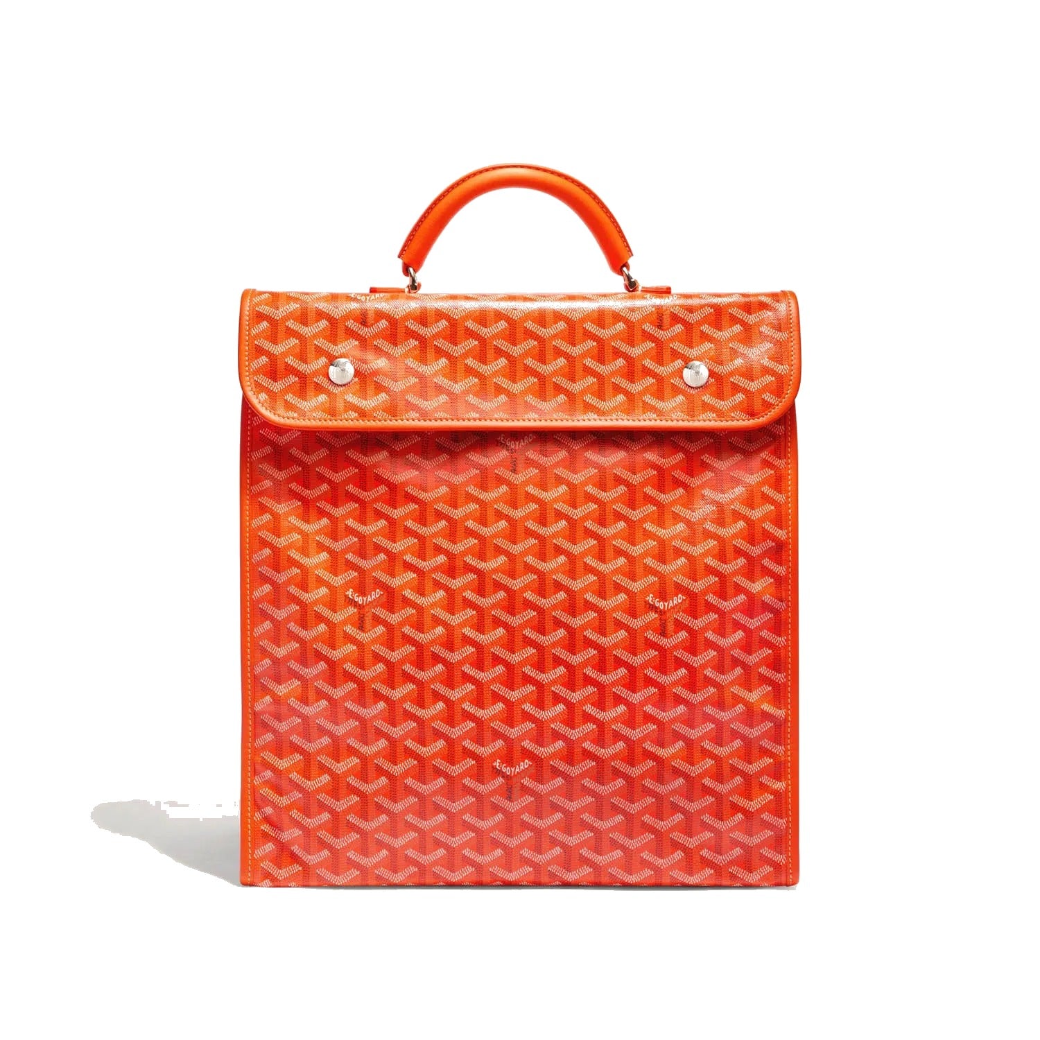 Travel Canvas Backpack - Orange - 17