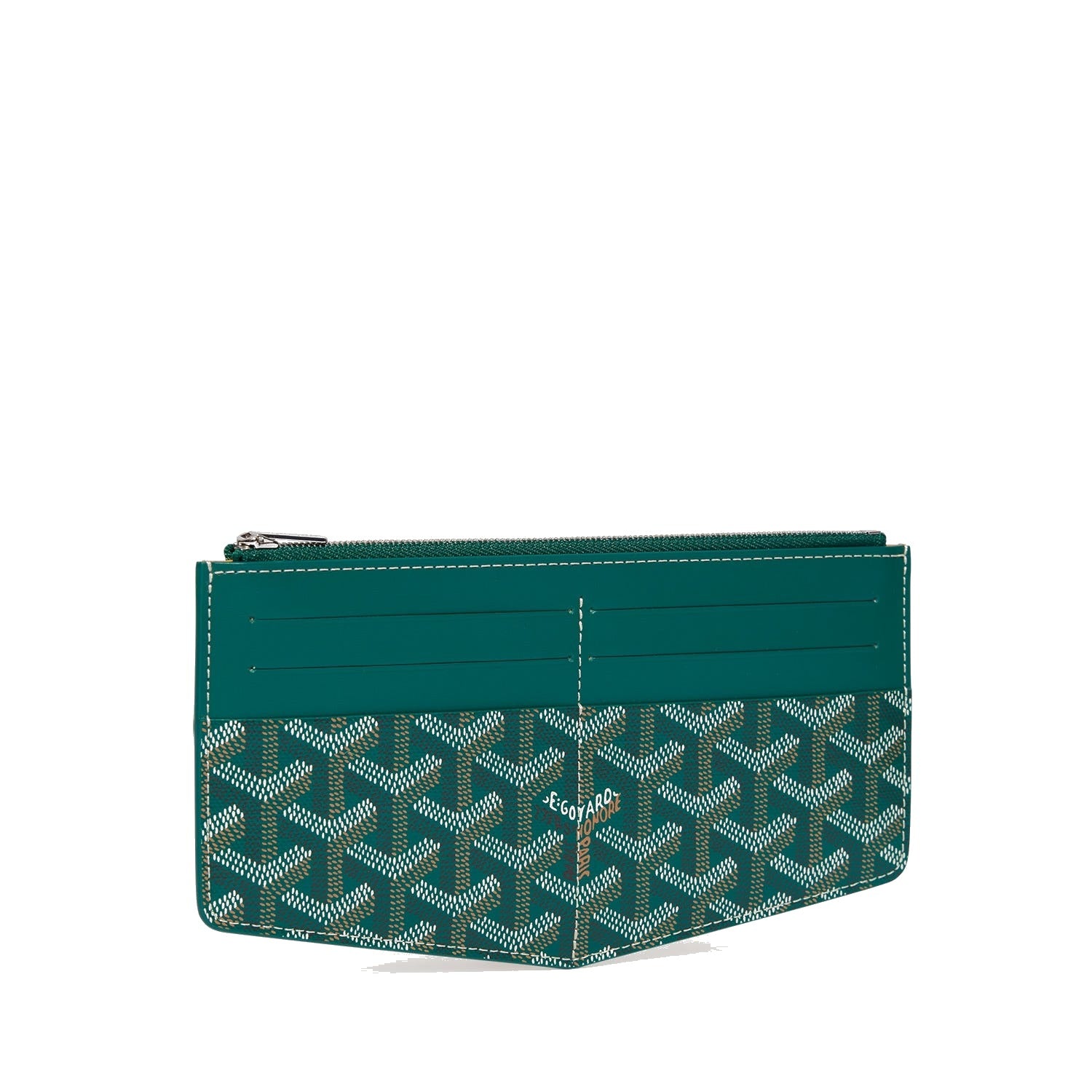 Zip-Around Wallet Insert - Green