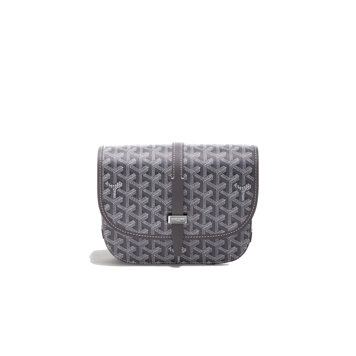 Canvas Crossbody Messenger - Small - Grey - 52
