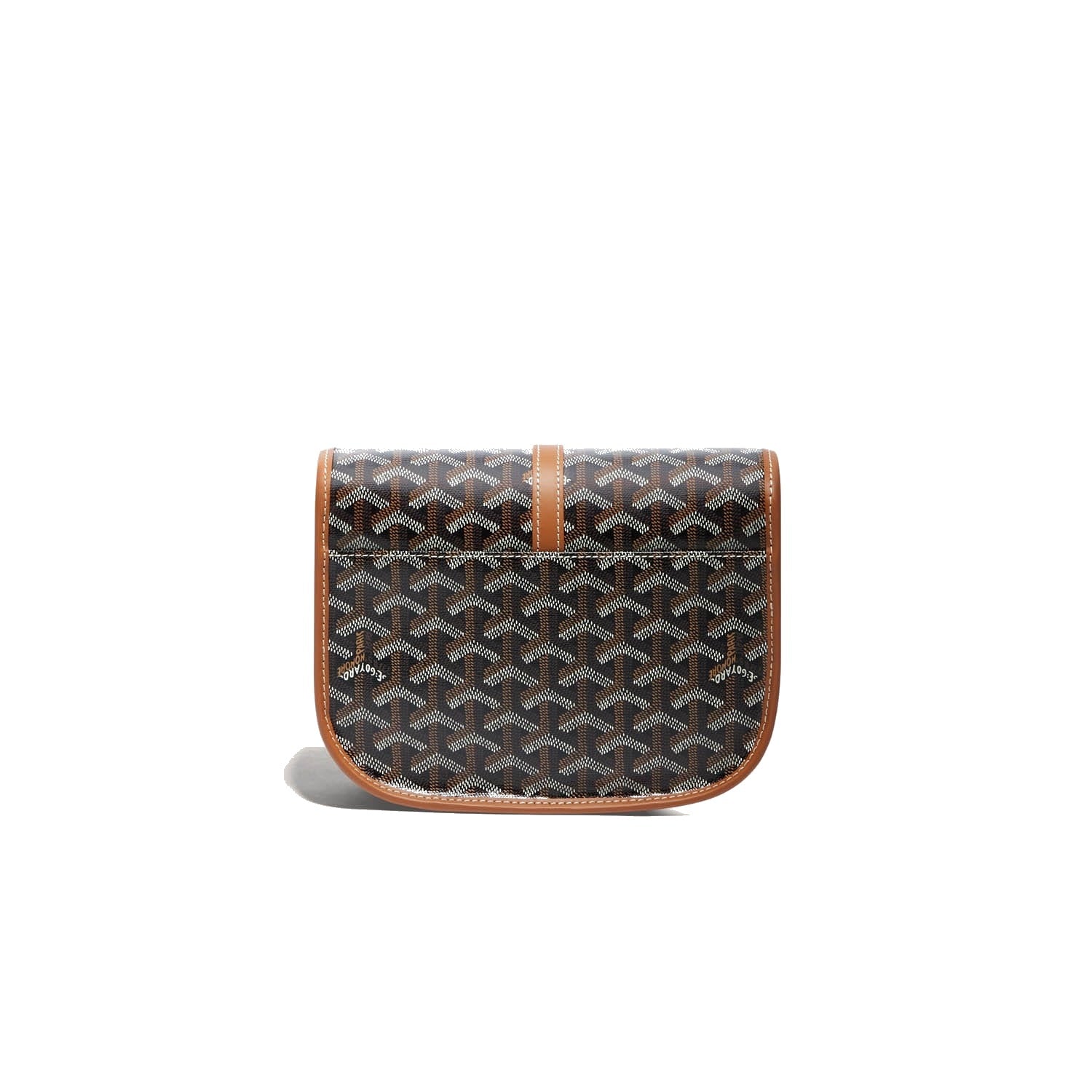 Canvas Crossbody Messenger - Small - Black & Tan - 8