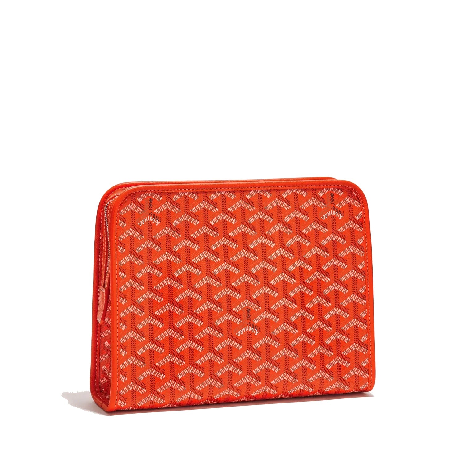 Canvas Toiletry Bag - Medium - Orange - 14