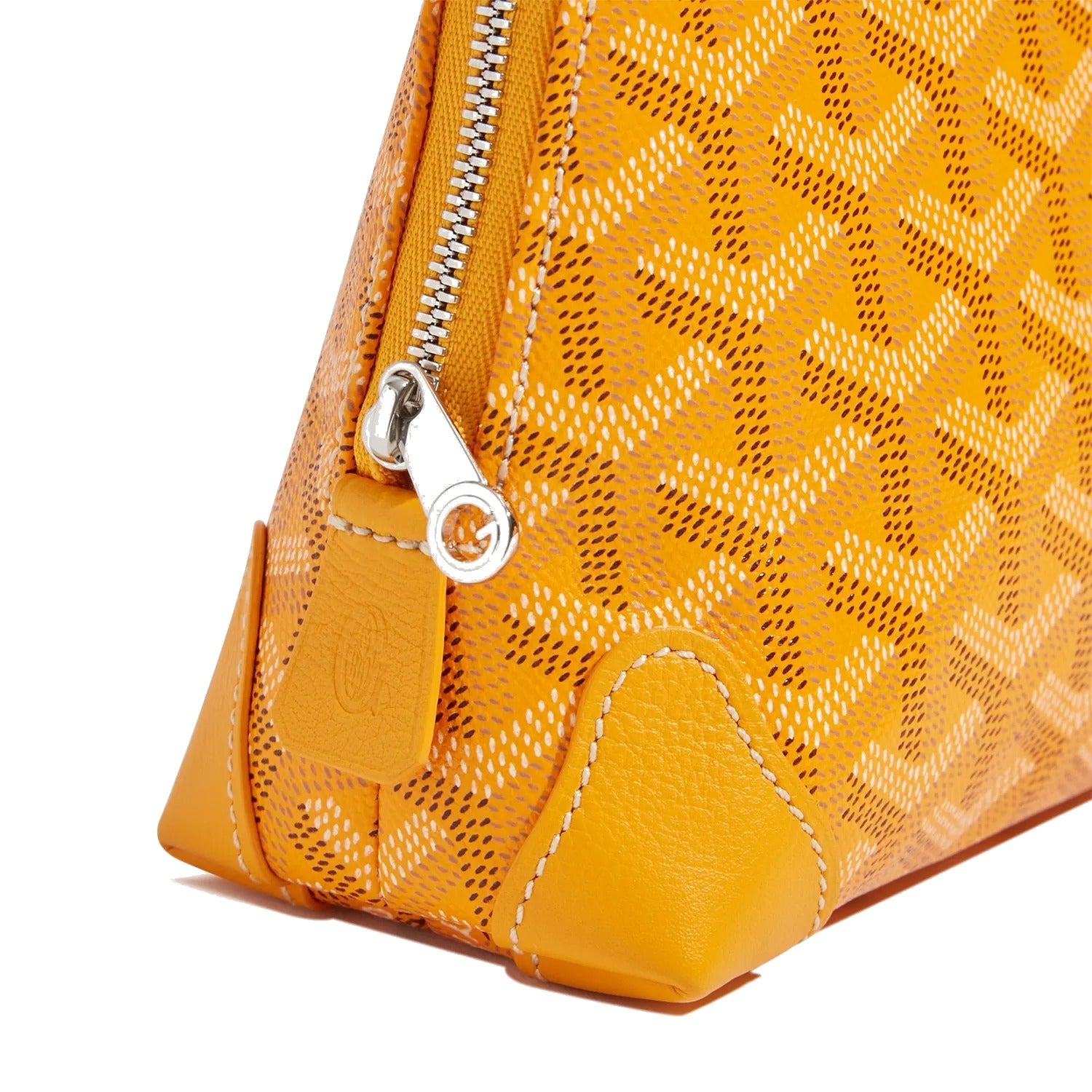 Canvas Cosmetic Pouch - Yellow - 20