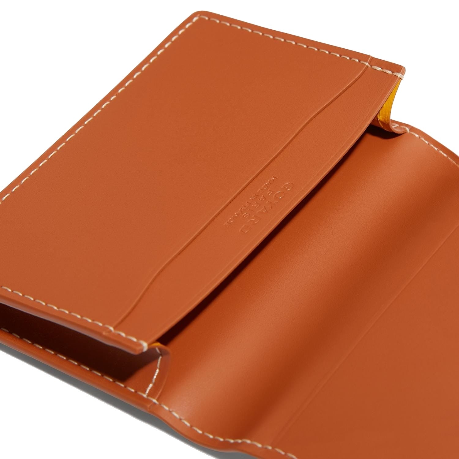 Zip-Around Card Wallet - Black & Tan - 6